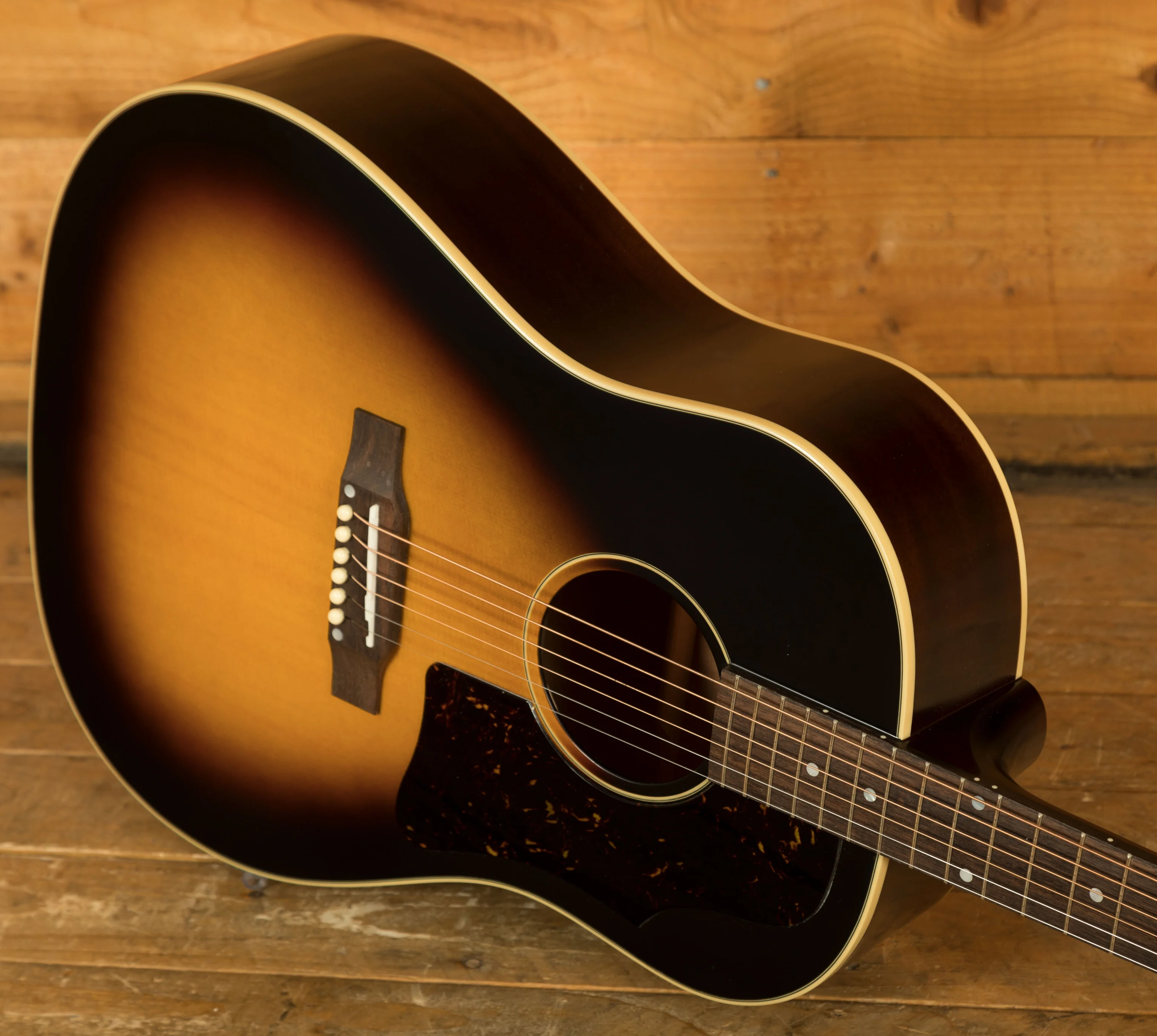 【中古美品】Epiphone J-45 Vintage Sunburst Epiphone J-45 Studio Acoustic Guitar - Vintage Sunburst - Guitars