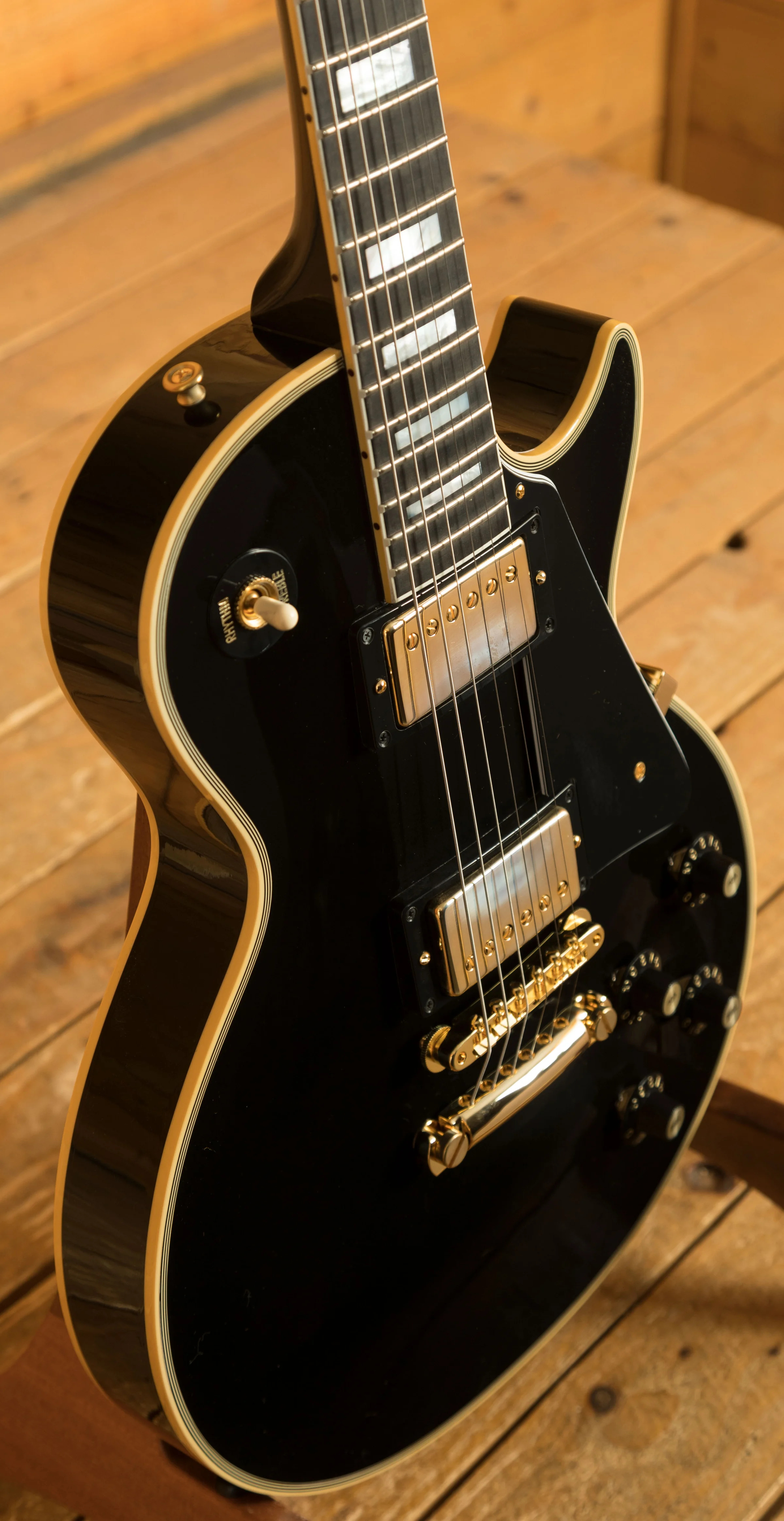 Gibson Custom 1968 Les Paul Custom Reissue Gloss | Ebony - VOS