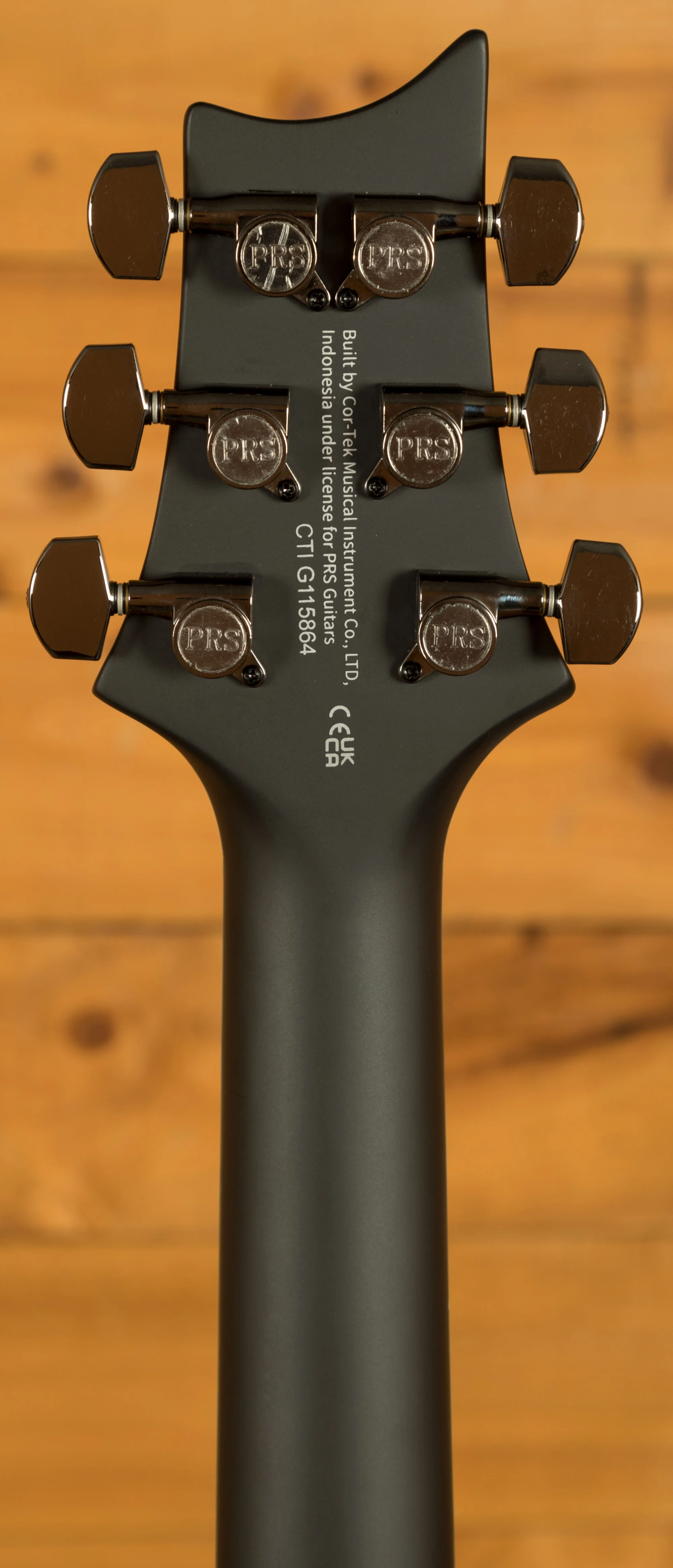 PRS SE Custom 24-08 Poplar Burl Limited Edition - Charcoal Cherry