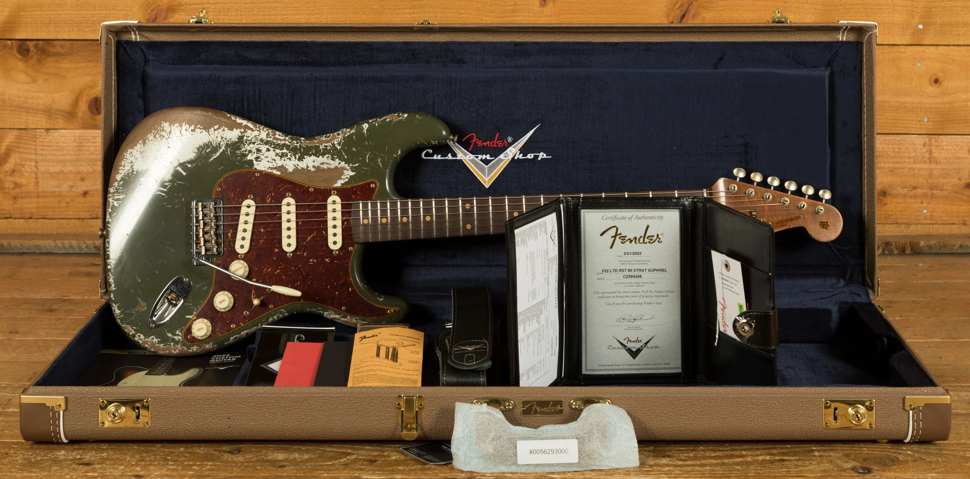 Fender Custom Shop Limited 60 Strat - Super Heavy Relic Aged Olive