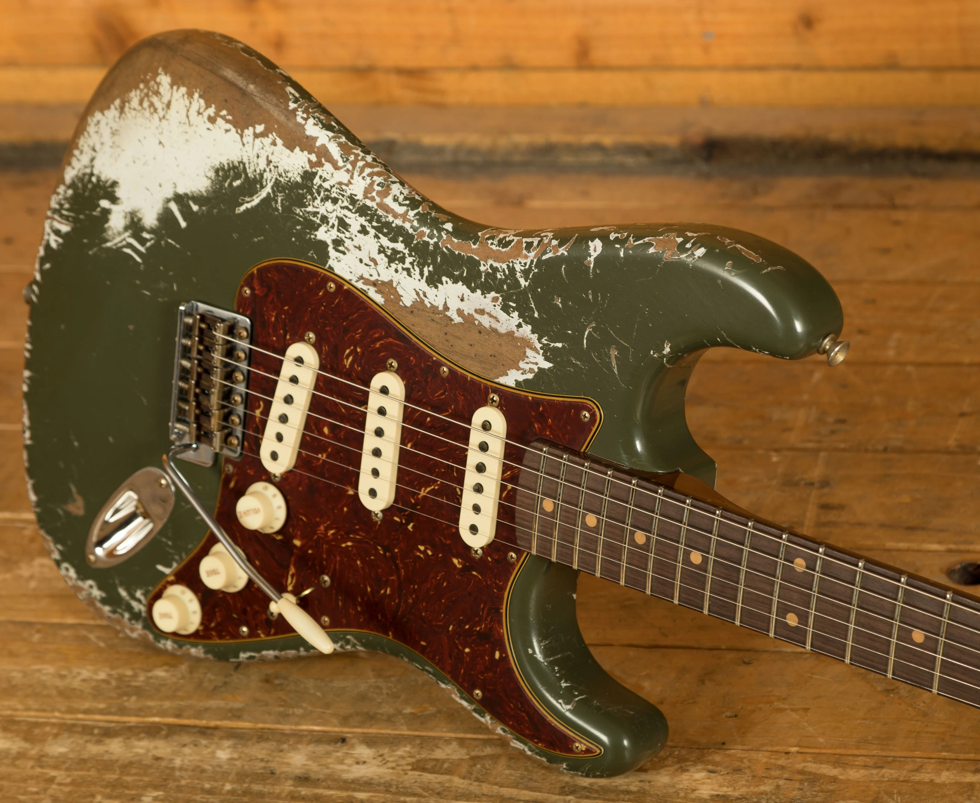 Fender Custom Shop Limited 60 Strat - Super Heavy Relic Aged Olive