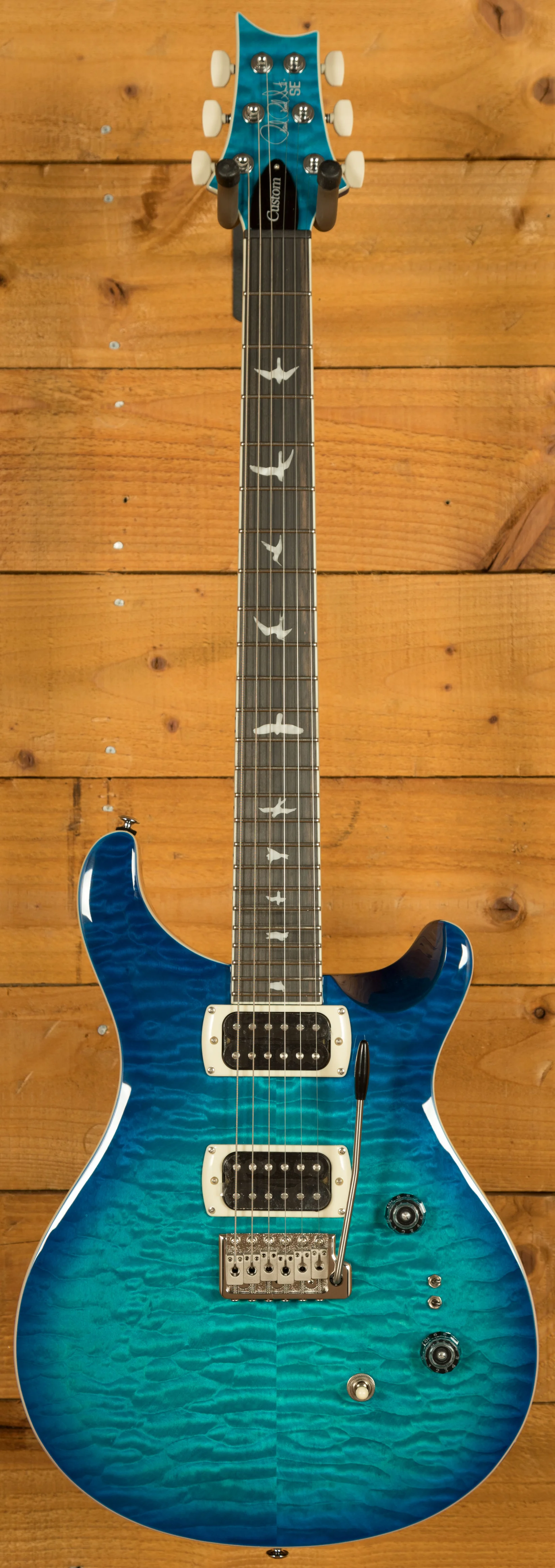 PRS SE Custom | Custom 24-08 Quilt - Lake Blue
