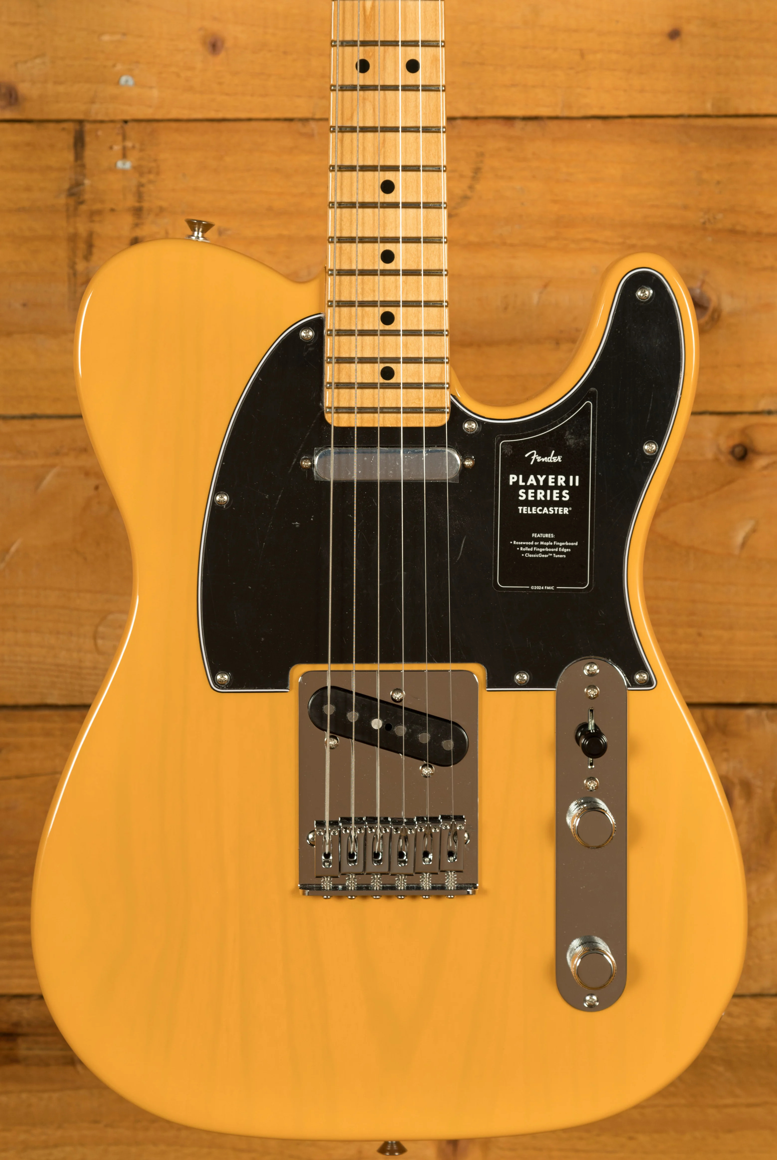Fender Player II Telecaster Maple Butterscotch Blonde