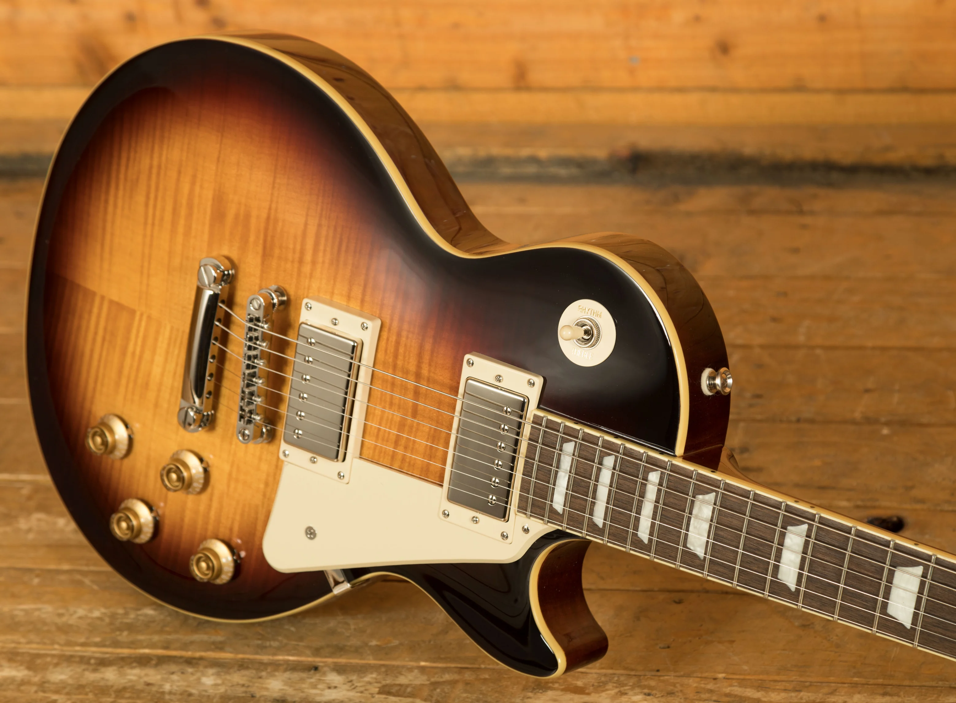 Epiphone Les Paul Standard 50s Figured Bourbon Burst Electric