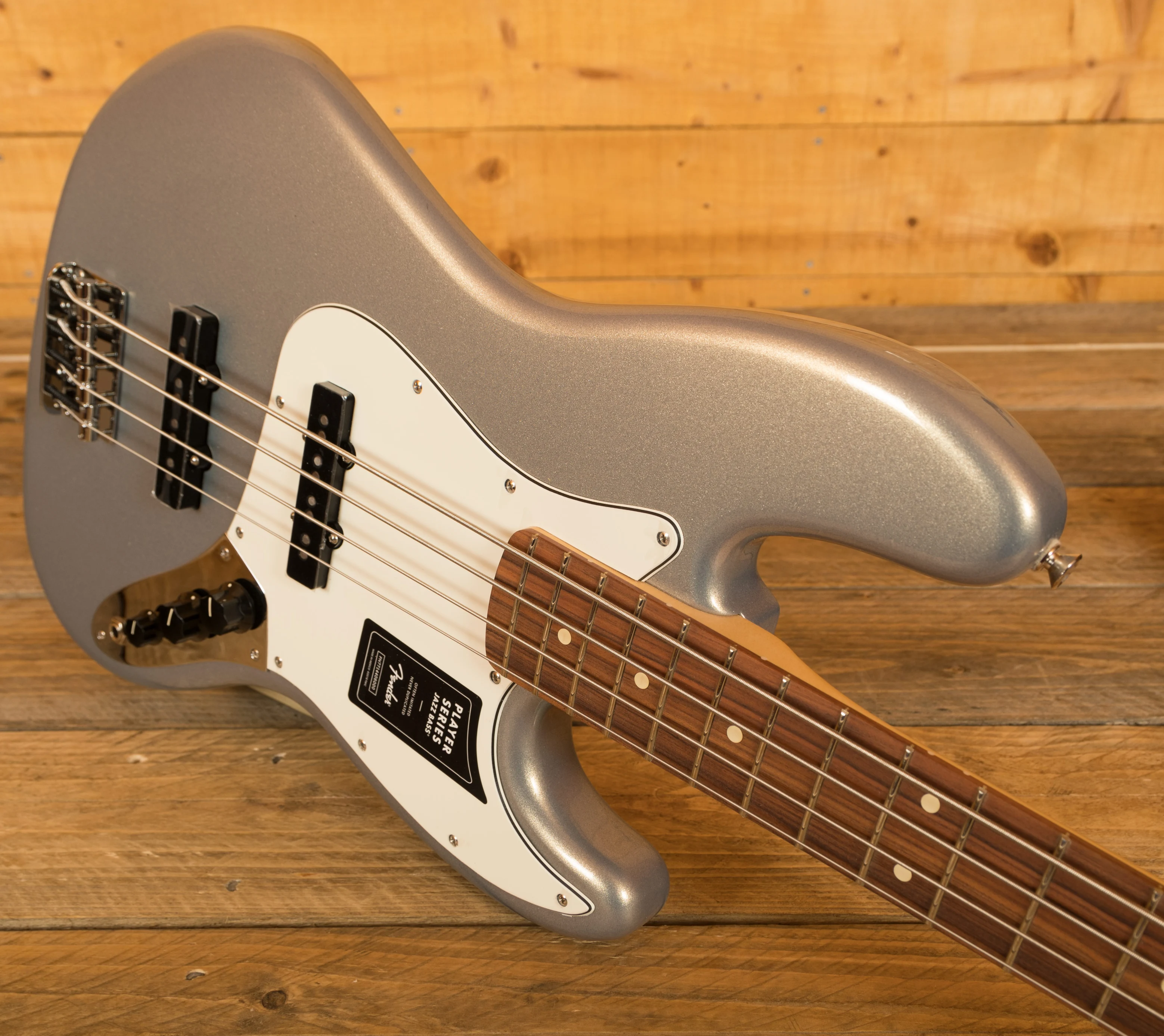 Fender Player Jazz Bass - Pau Ferro - Silver