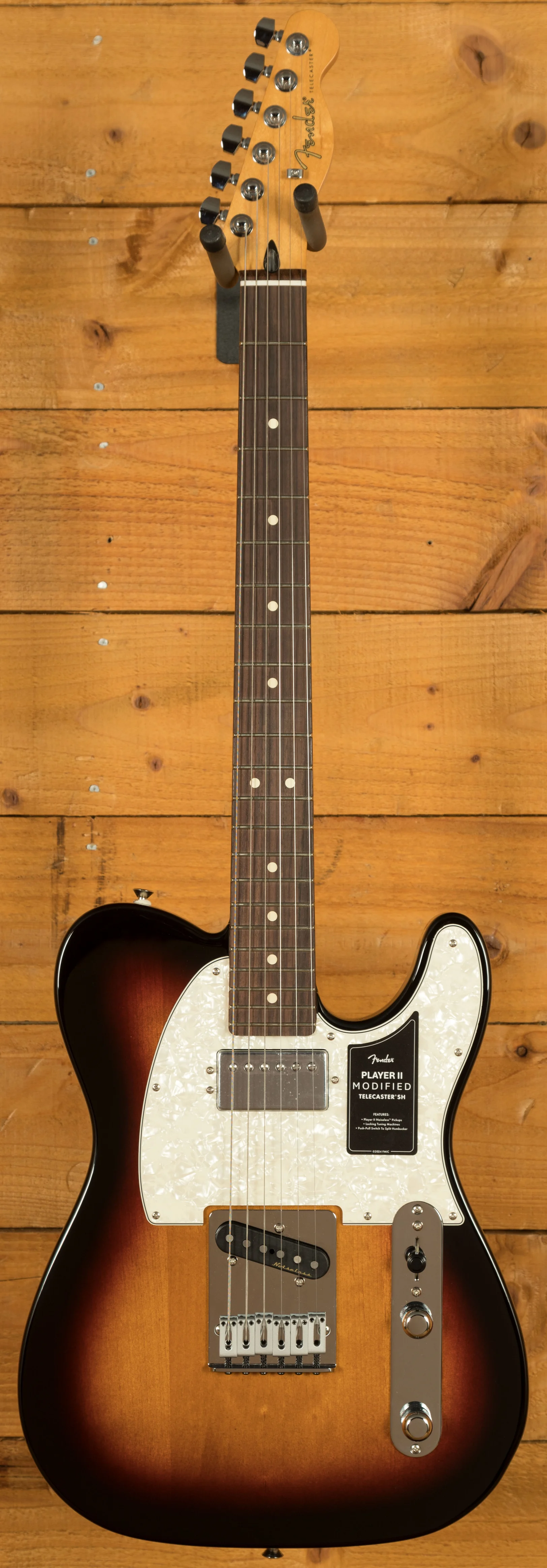 Fender Player II Modified Telecaster SH - Rosewood - 3-Tone Sunburst