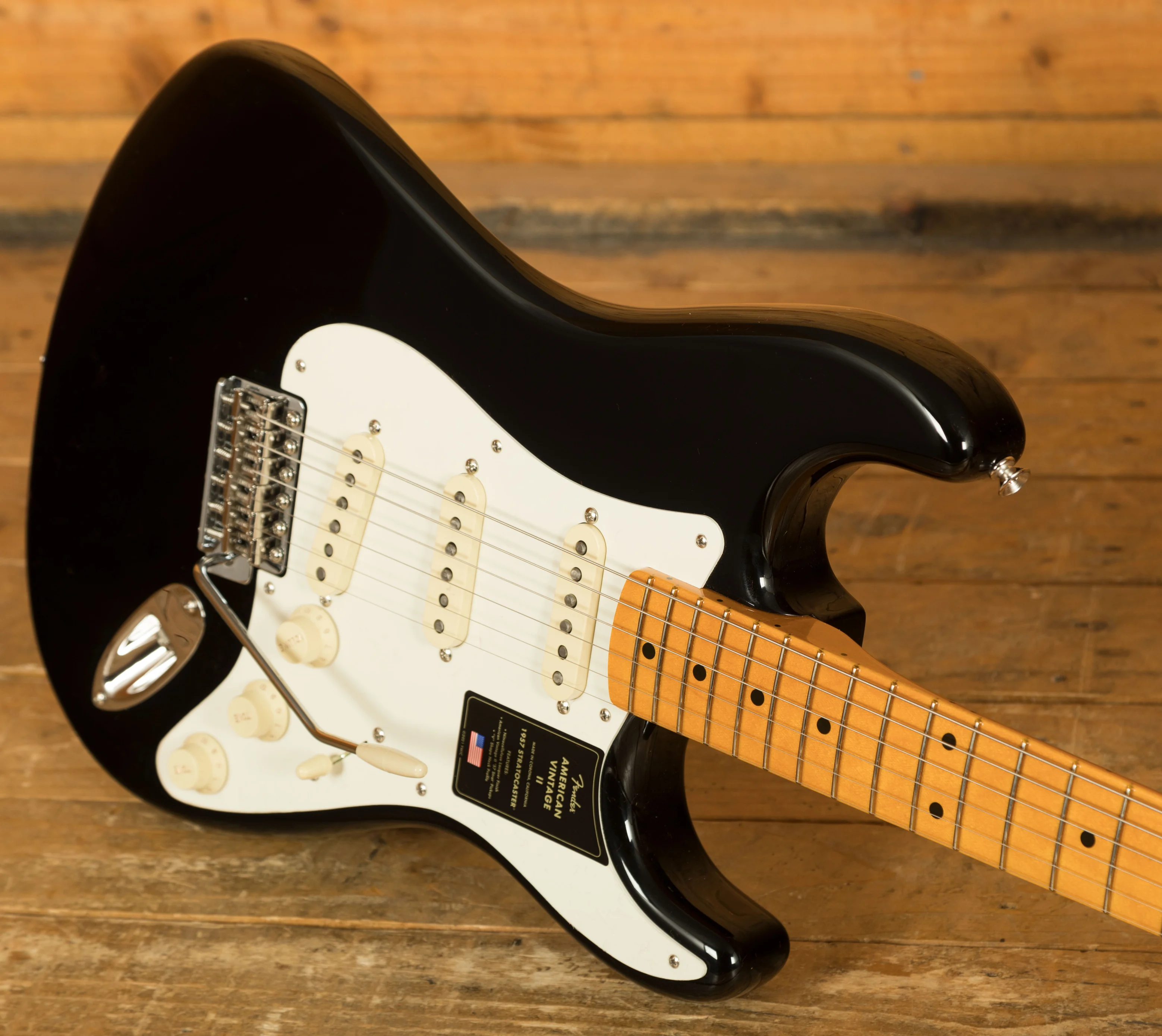 Fender American Vintage II 1957 Stratocaster - Maple - Black