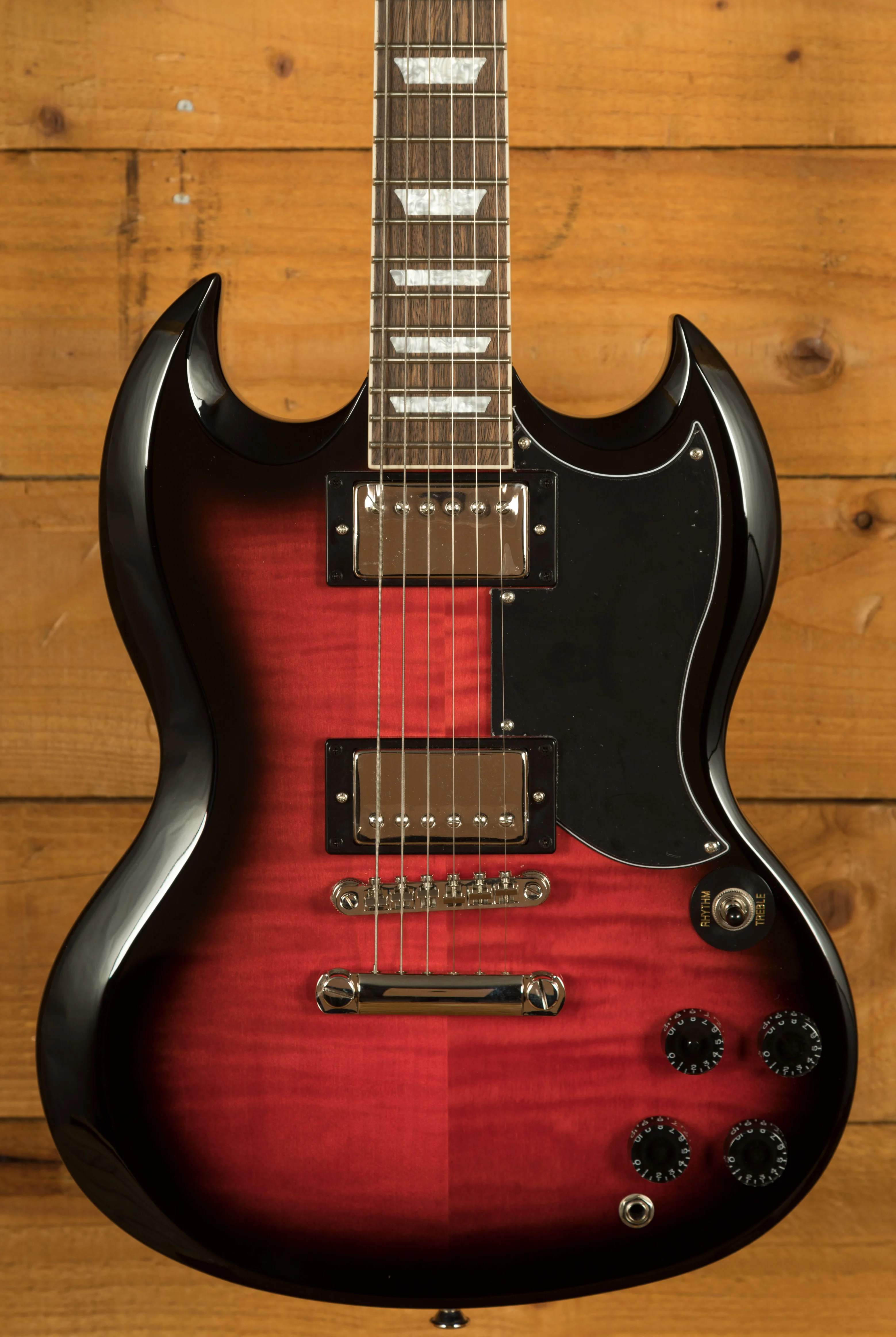 ギター Epiphone SG Cherry Sunburst Epiphone SG-Special VE - heritage cherry sunburst Double cut