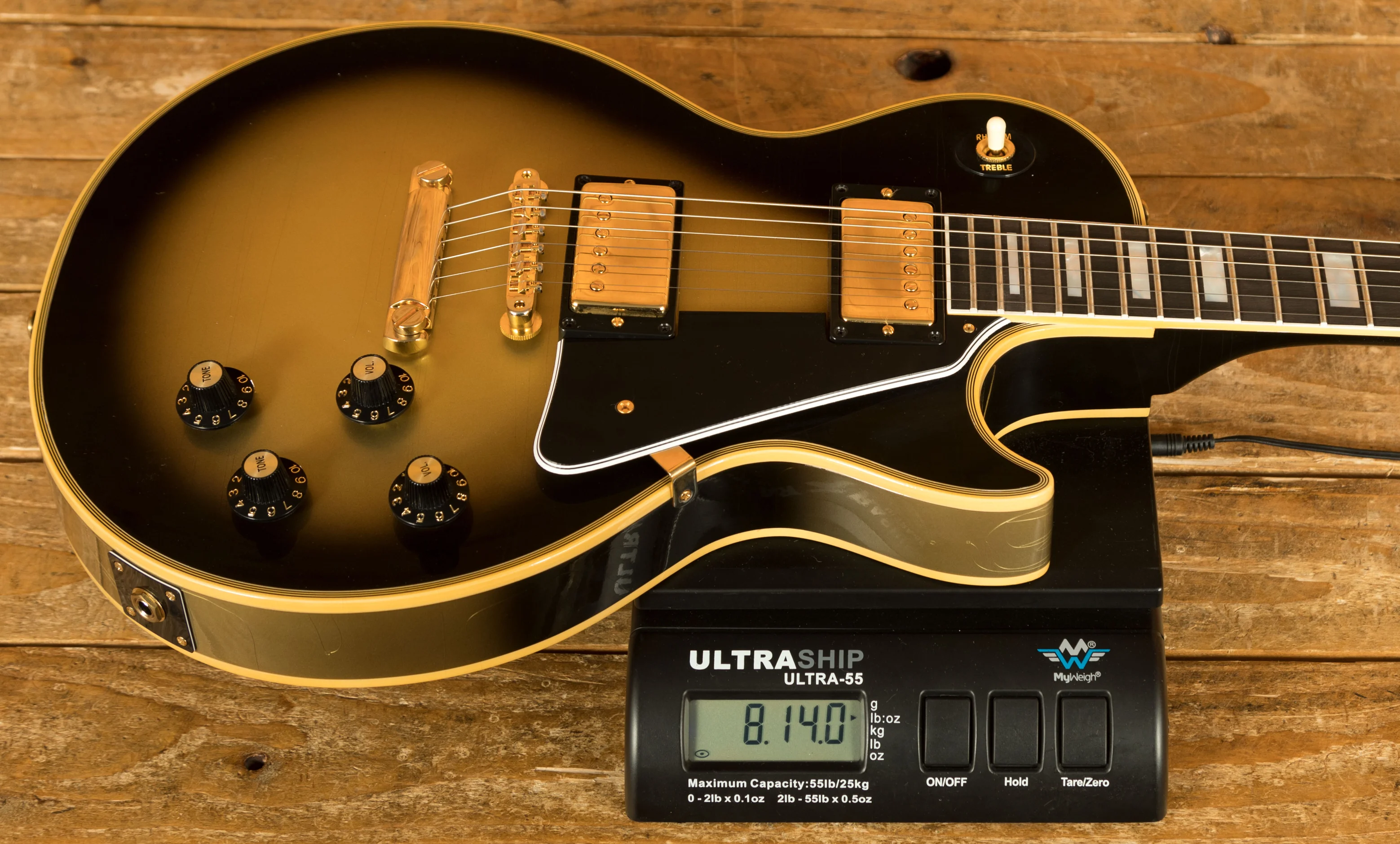 ギター Gibson Custom Shop Murphy Lab 1968 70th Gibson Custom Murphy Lab 1968 Les Paul Custom | Silver Burst