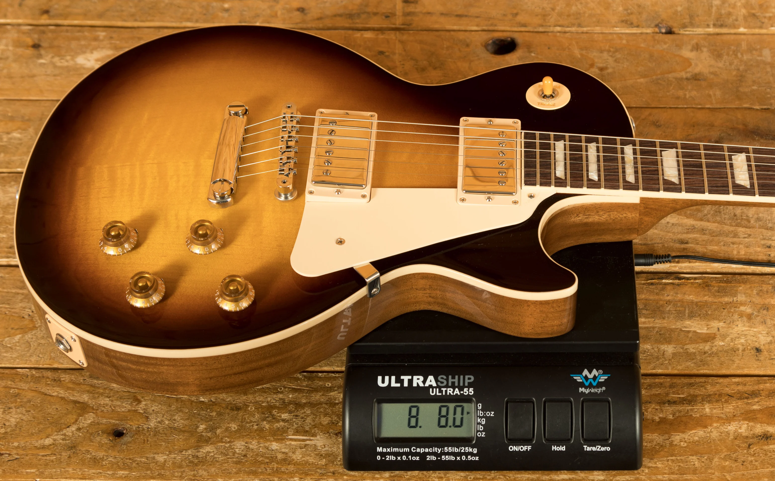 Guitare Les Paul Standard 50s - Finition Tobacco Burst | Guitare électrique Single Cut, Qualité Supérieure