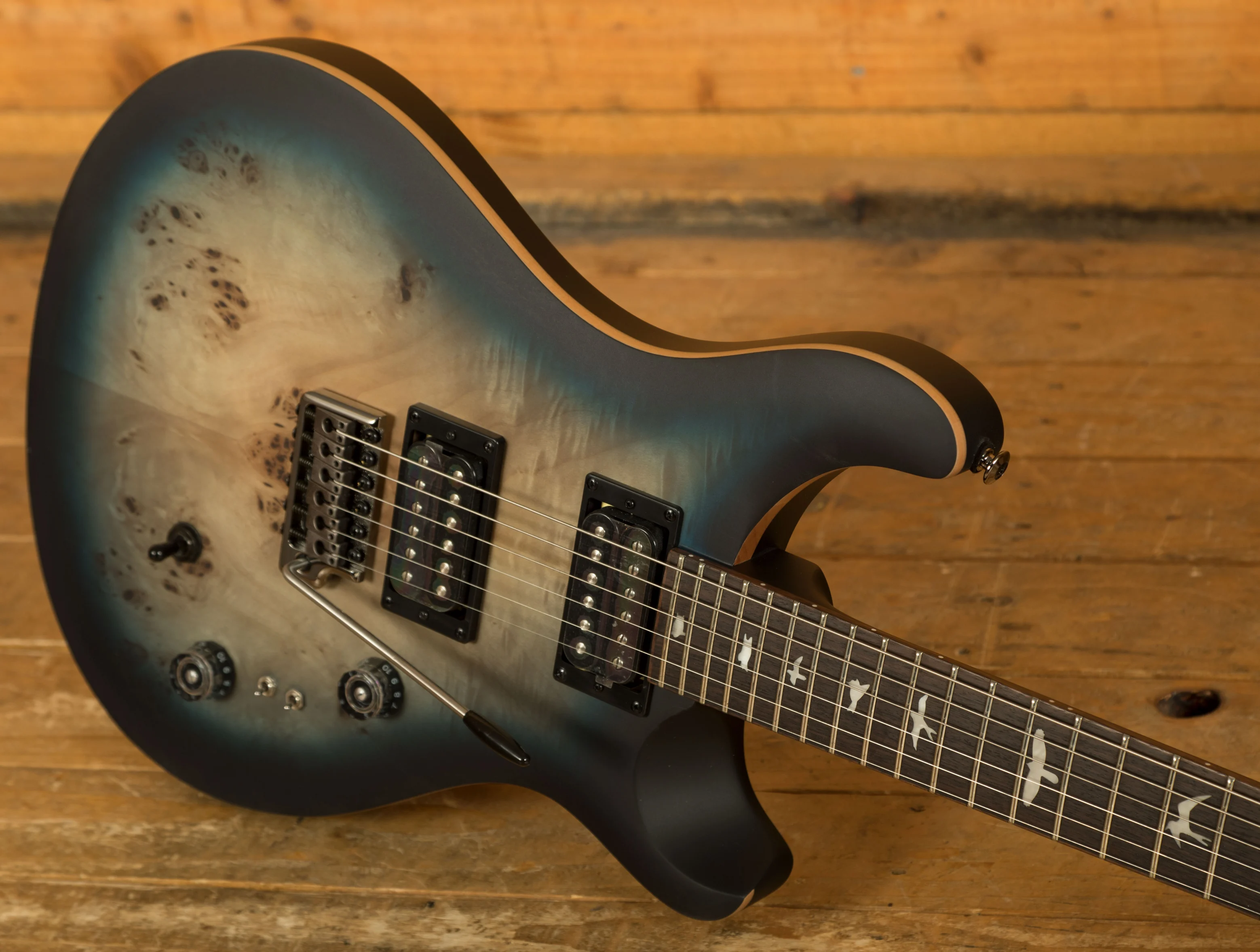 【美品】PRS SE CUSTOM 24-08 POPLAR BURL PRS SE 