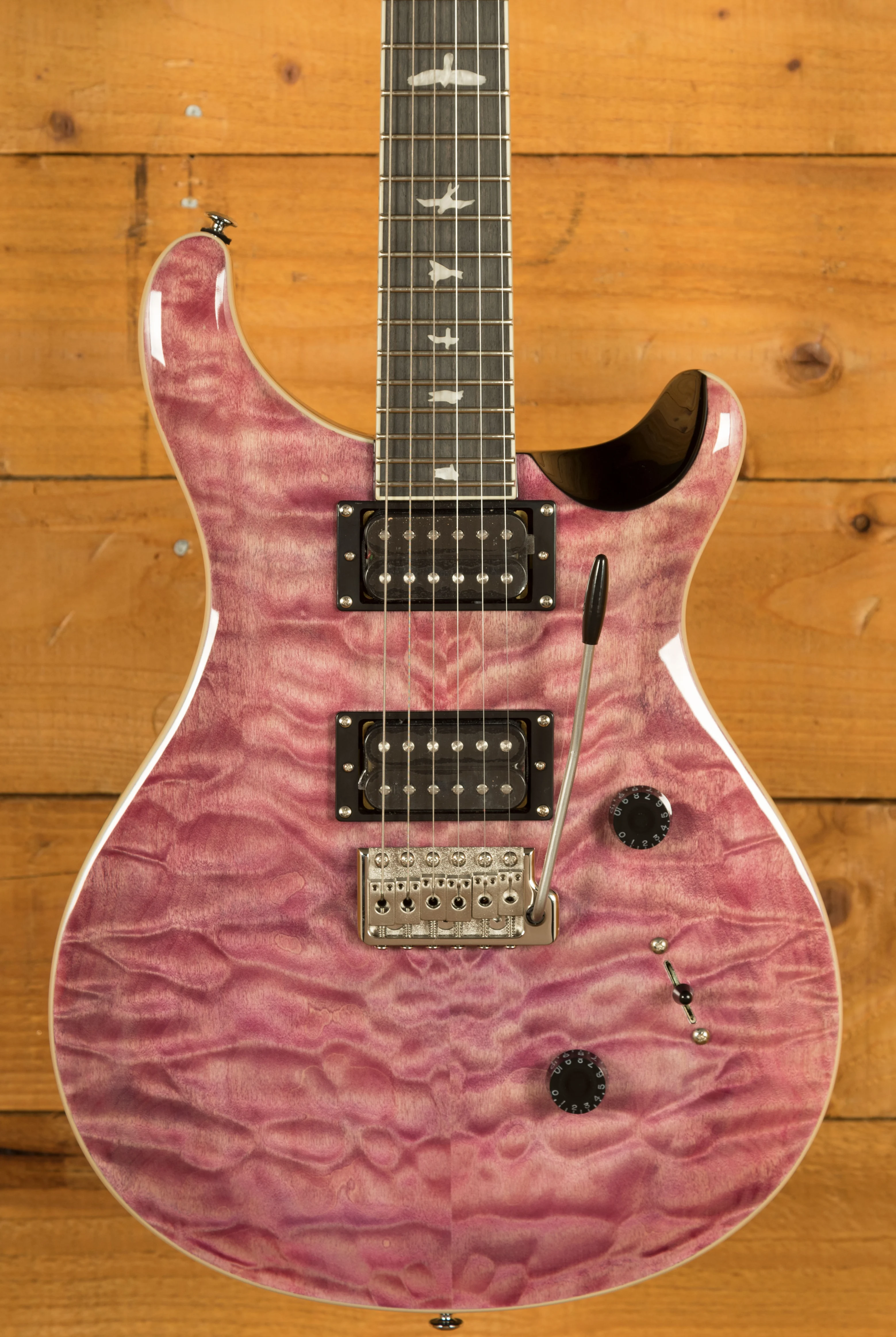ギター PRS SE Custom 24 Quilted Violet 2025 PRS SE Custom 24 Electric Guitar - Quilted Violet | Sweetwater