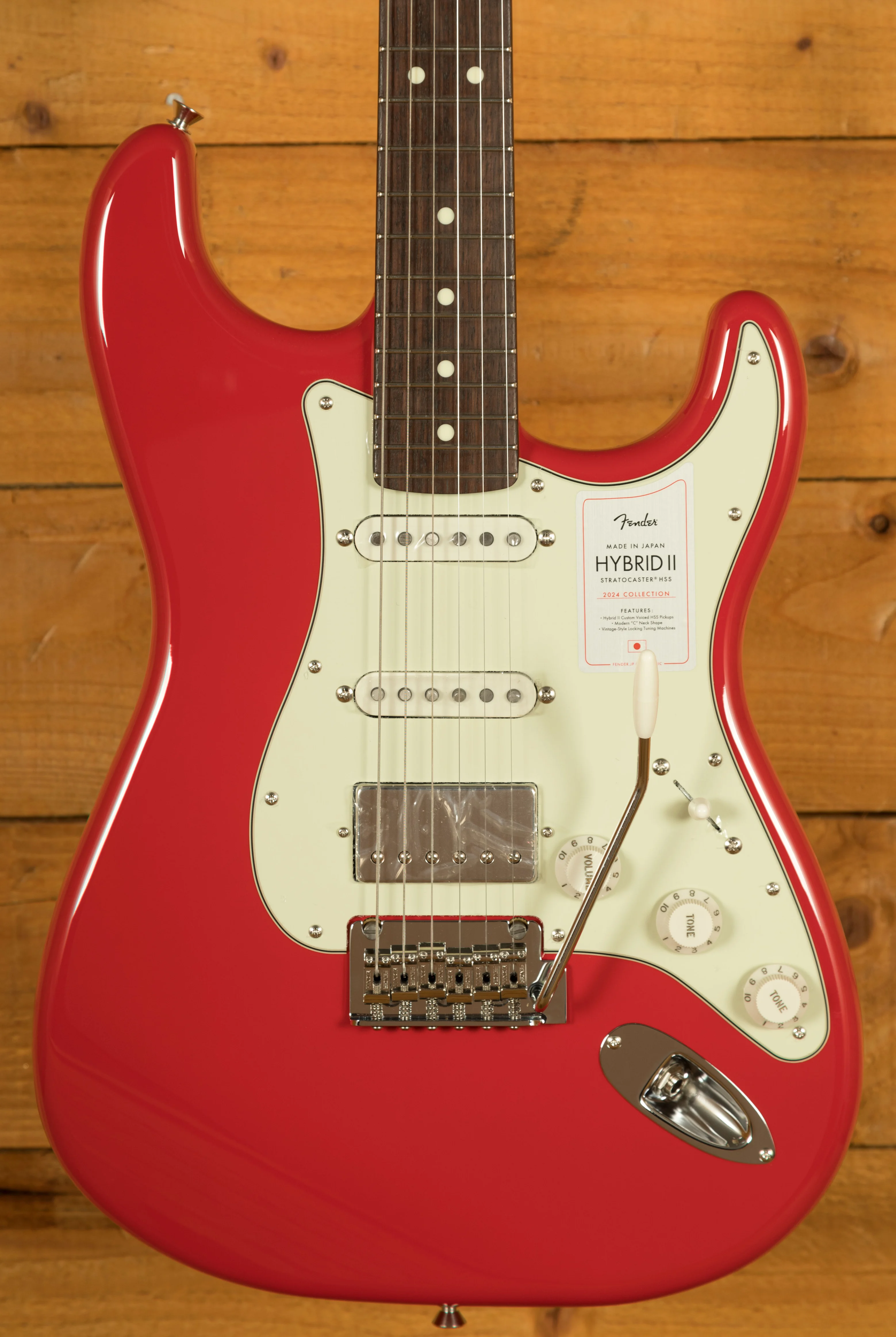 Fender Made In Japan Hybrid II Stratocaster HSS - Rosewood