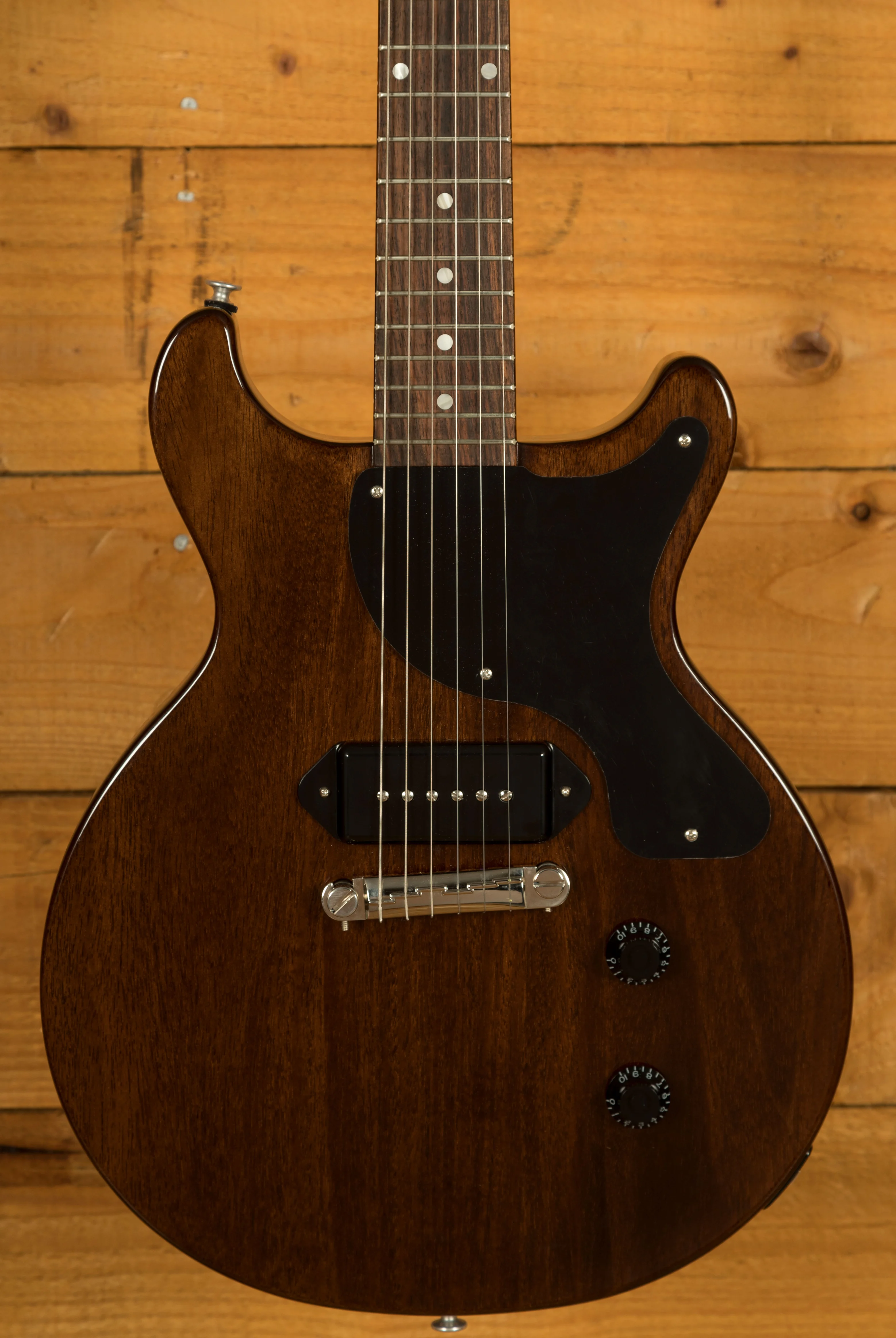 Gibson Les Paul Junior Double Cutaway | Dark Walnut