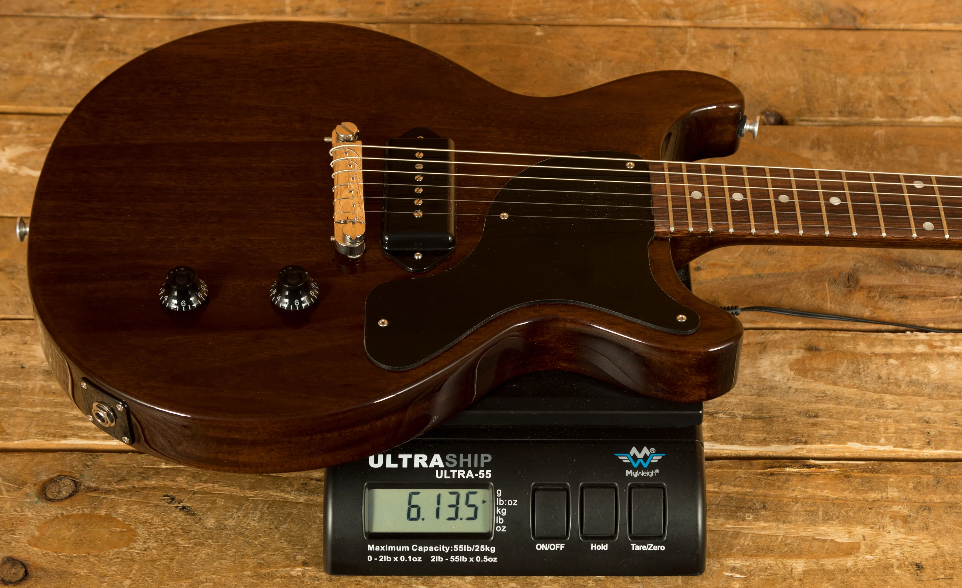 Gibson Les Paul Junior Double Cutaway | Dark Walnut