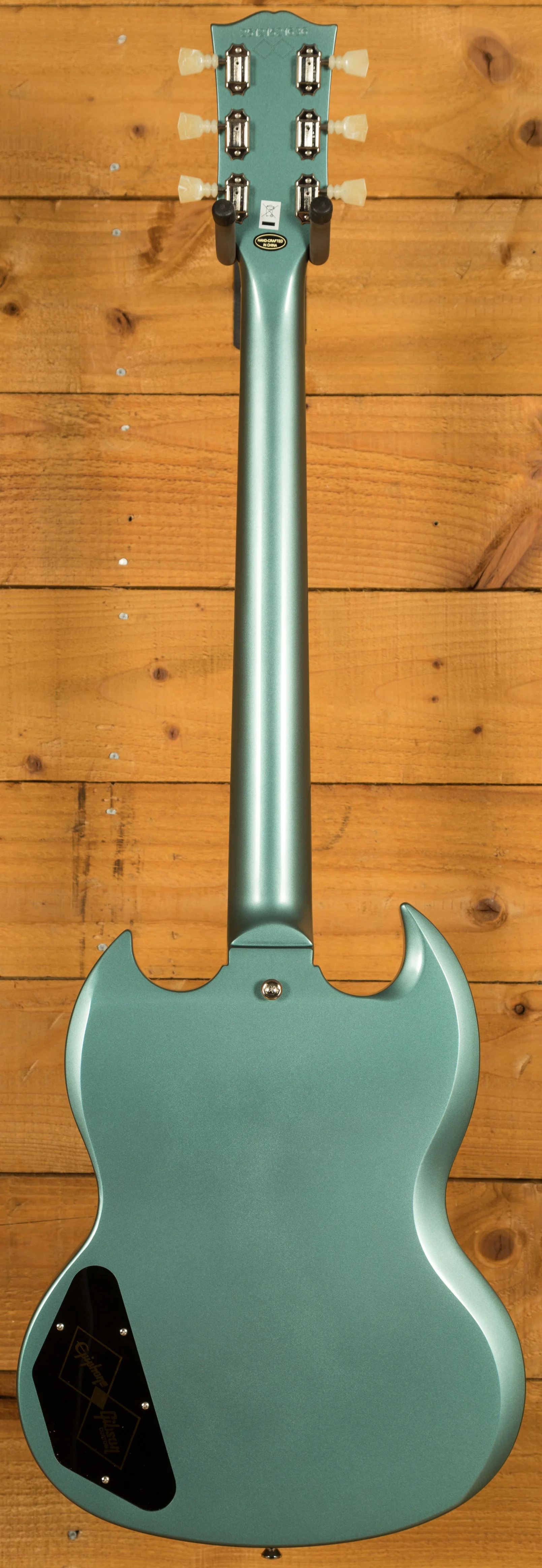 Epiphone 1964 SG Standard with Maestro Vibrola Reissue Pelham Blue