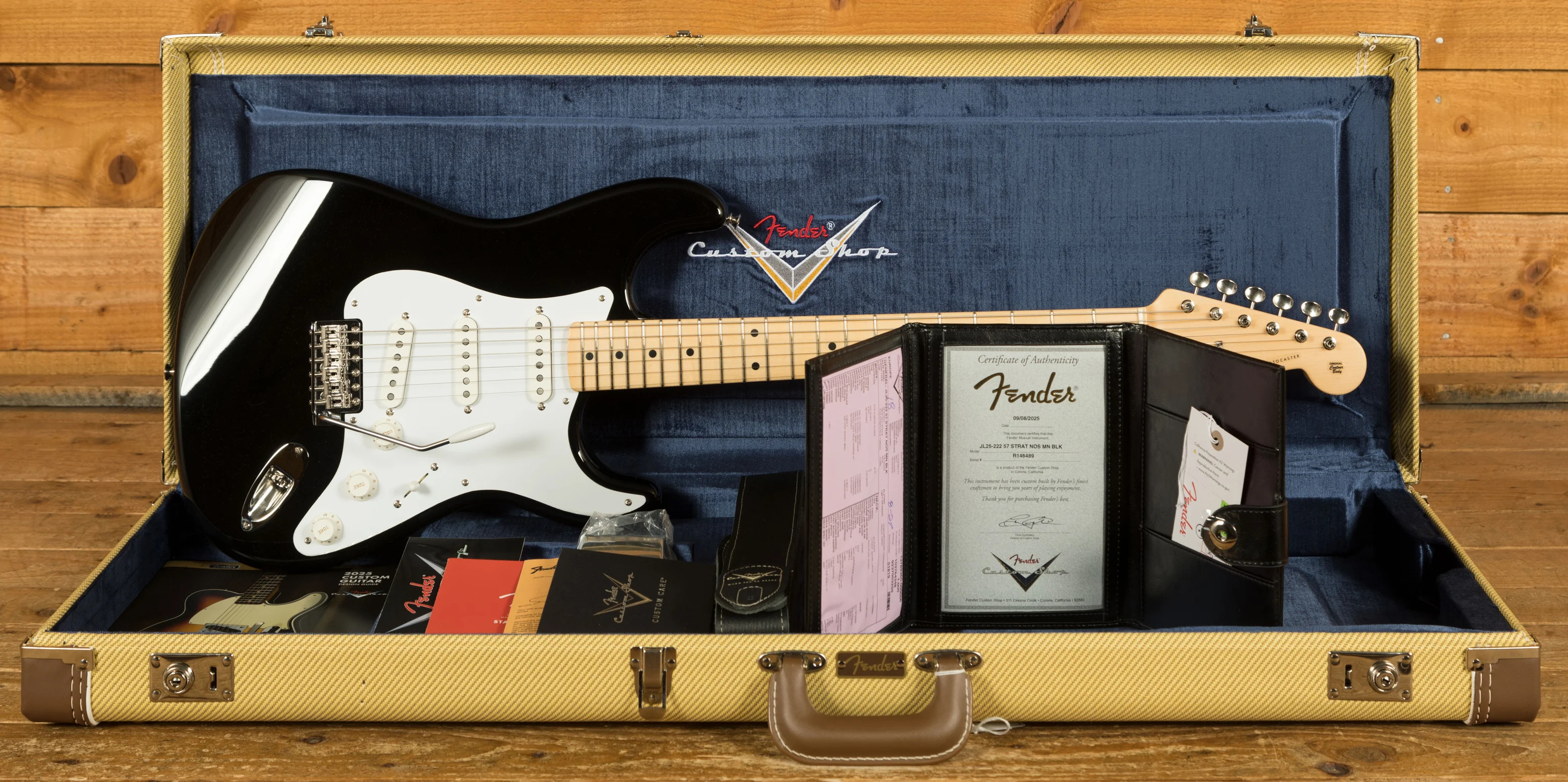 Fender Custom Shop 57 Strat - NOS Black