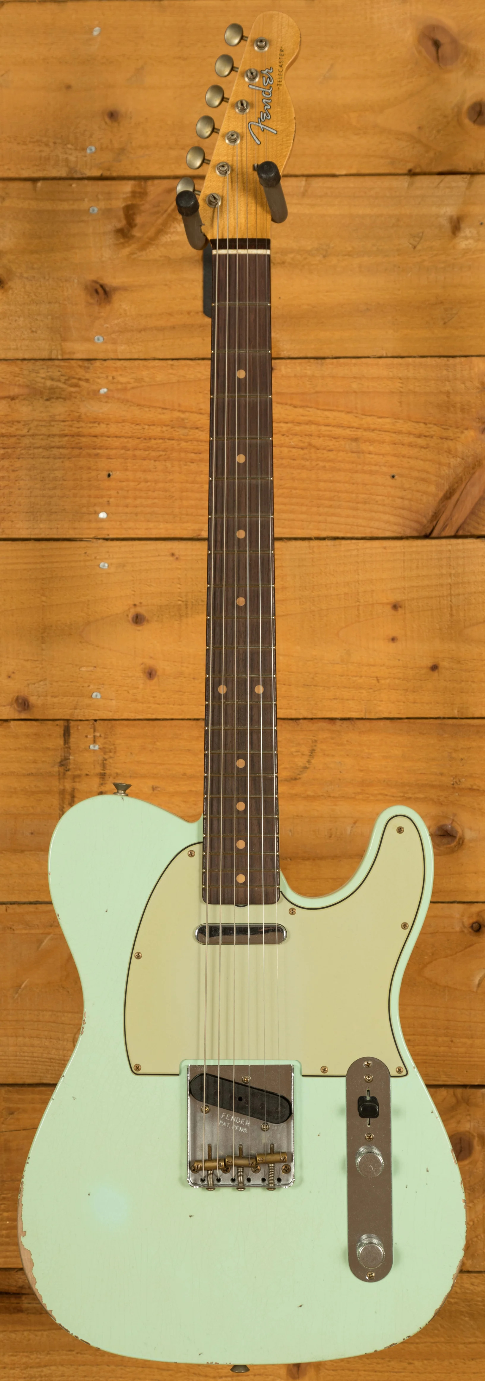 Fender Custom Shop Limited 61 Tele - Relic Faded Aged Surf Green