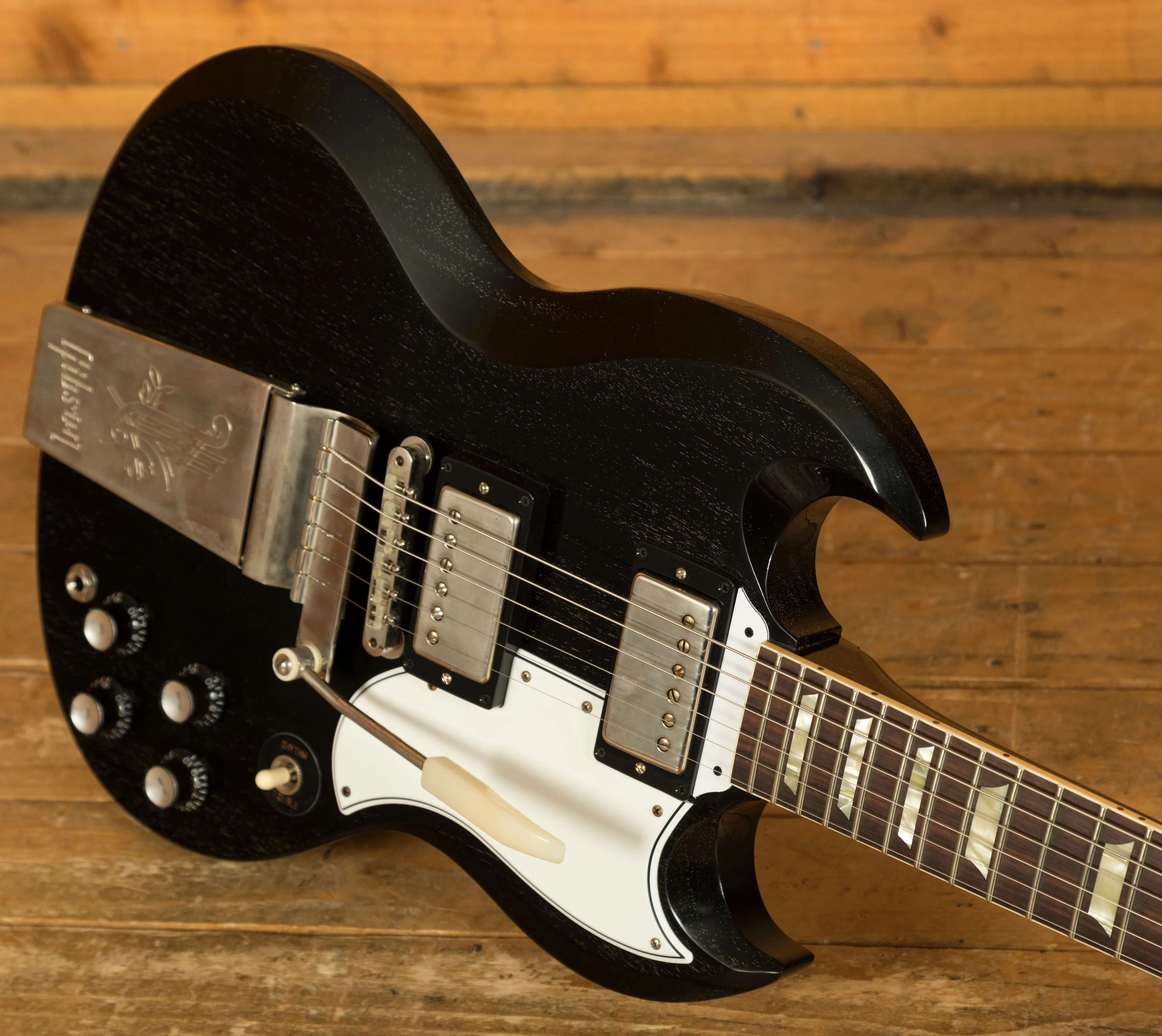 Gibson Custom 1964 SG Standard Reissue w/Maestro | Silver