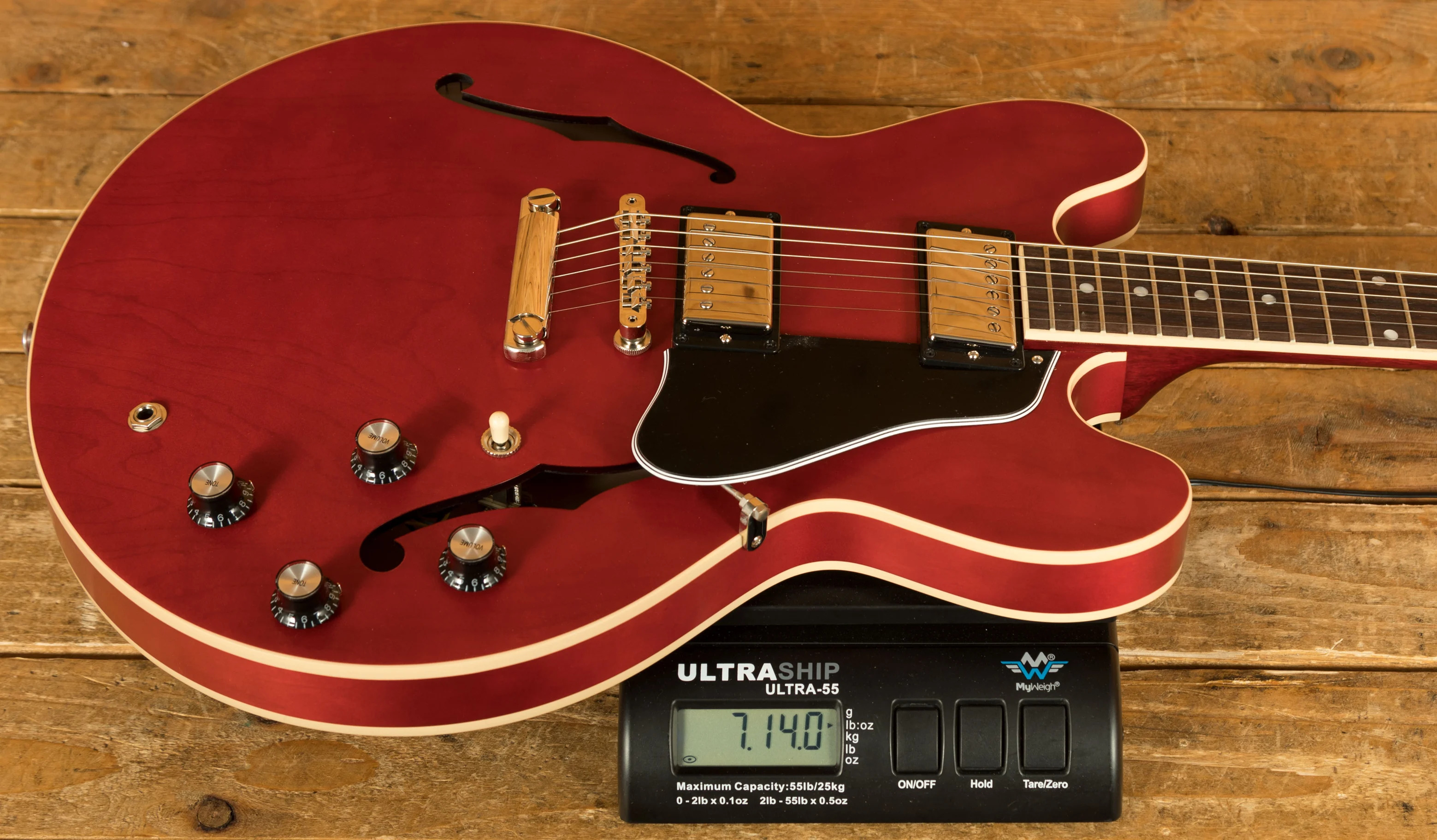 Gibson ES-335 Satin | Satin Cherry