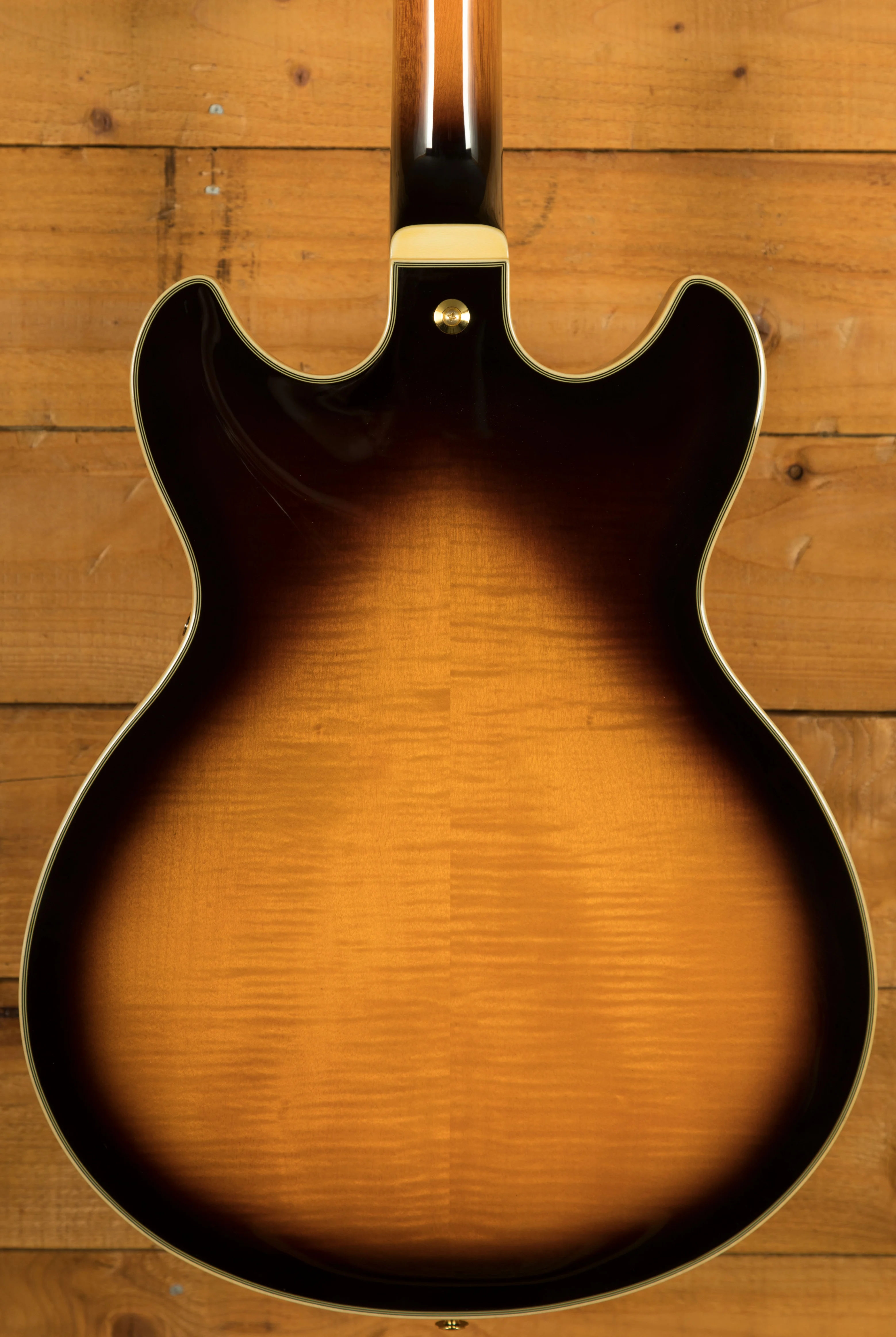 Ibanez JSM10 John Scofield Hollow Body - Walnut - Vintage Yellow