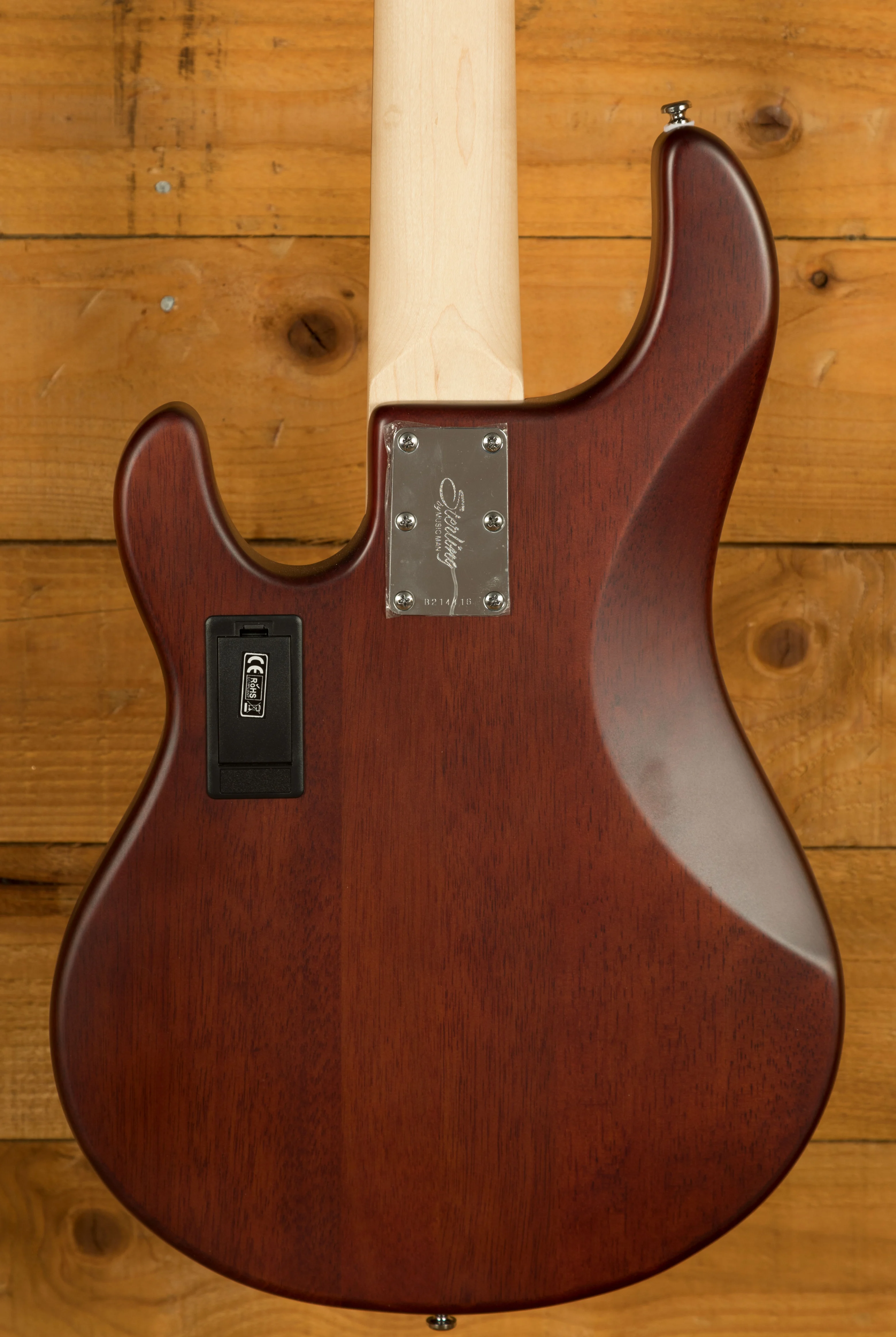 Sterling RAY5 SUB Series StingRay 5 Bass - Walnut Satin