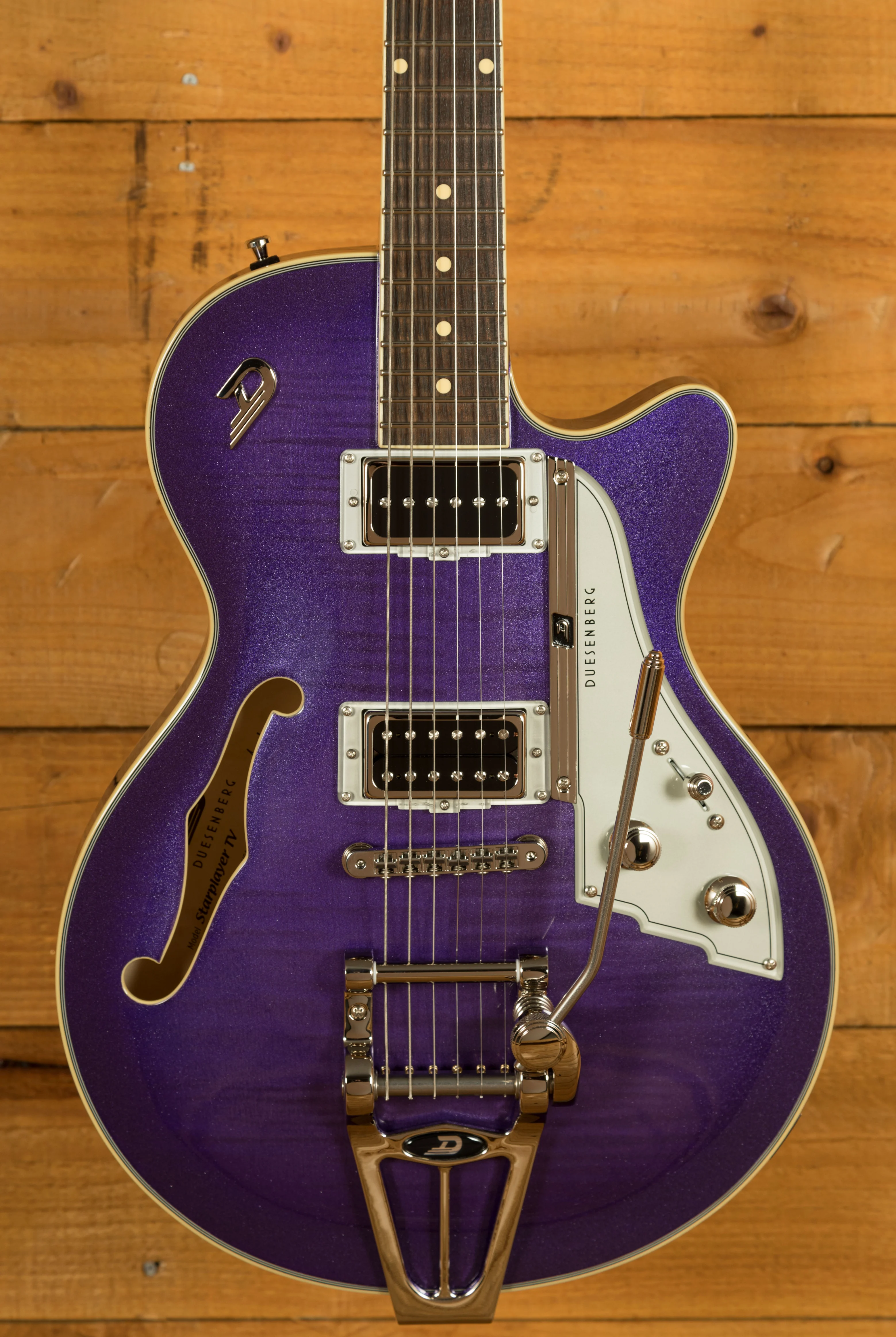 Duesenberg Starplayer TV - Galaxy Purple Burst