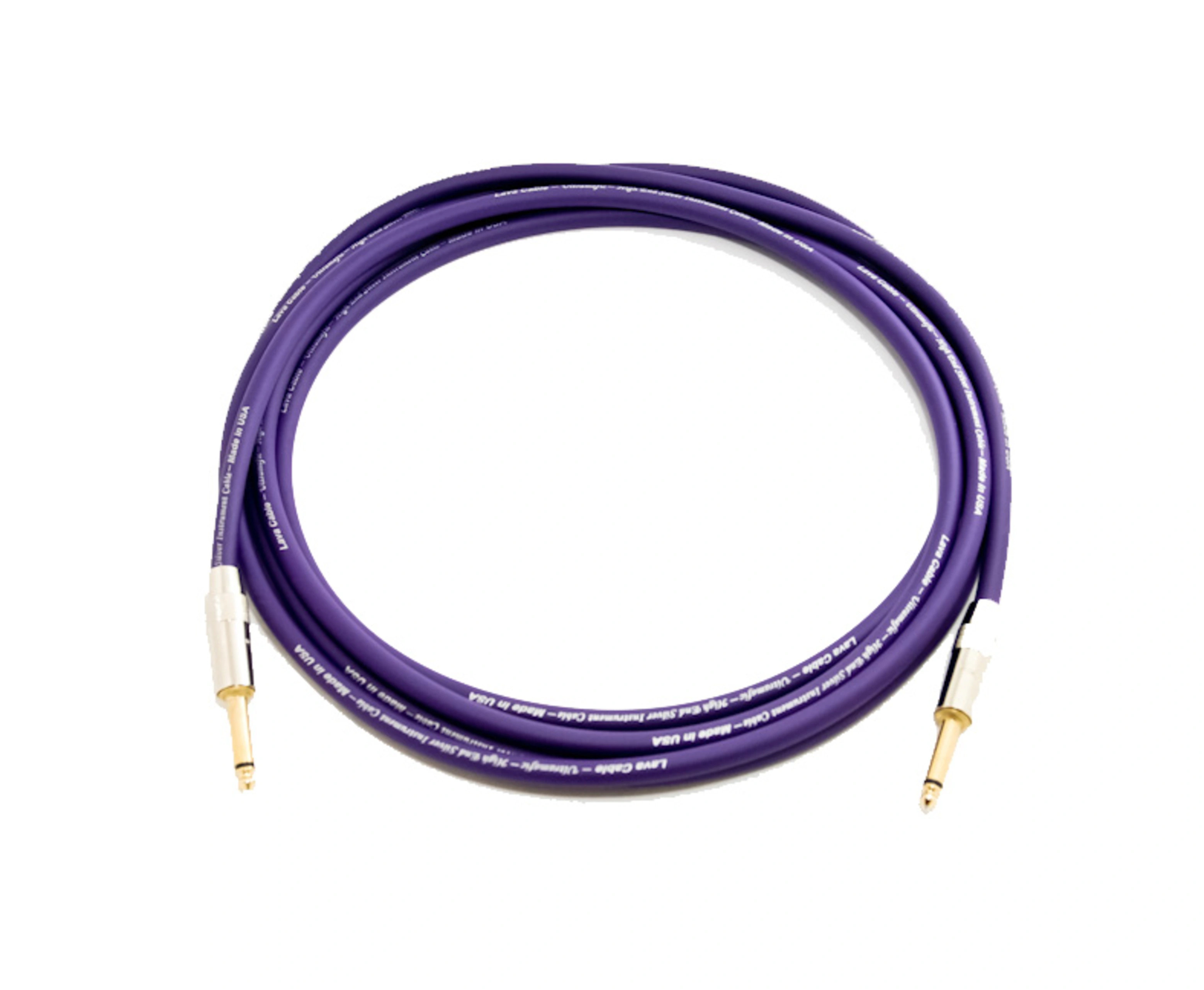 Lava Ultramafic Guitar Cable R/Ang Strt Peach Guitars
