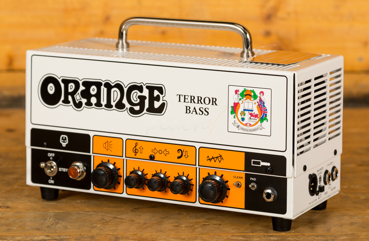 Orange Terrorbass 500w Hybrid Valve Amp Peach Guitars