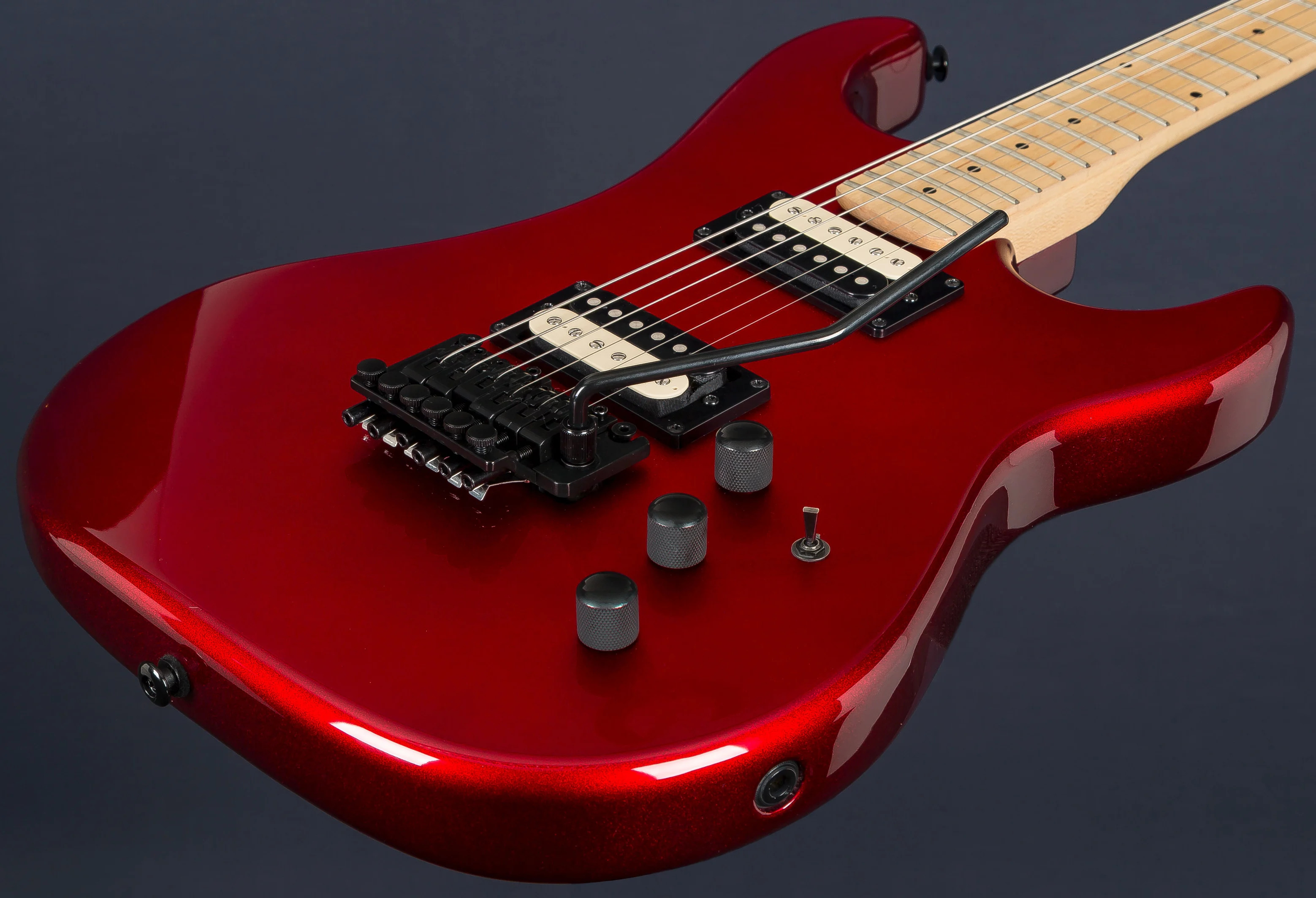 Kramer Pacer Classic Candy Red Electric Peach Guitars