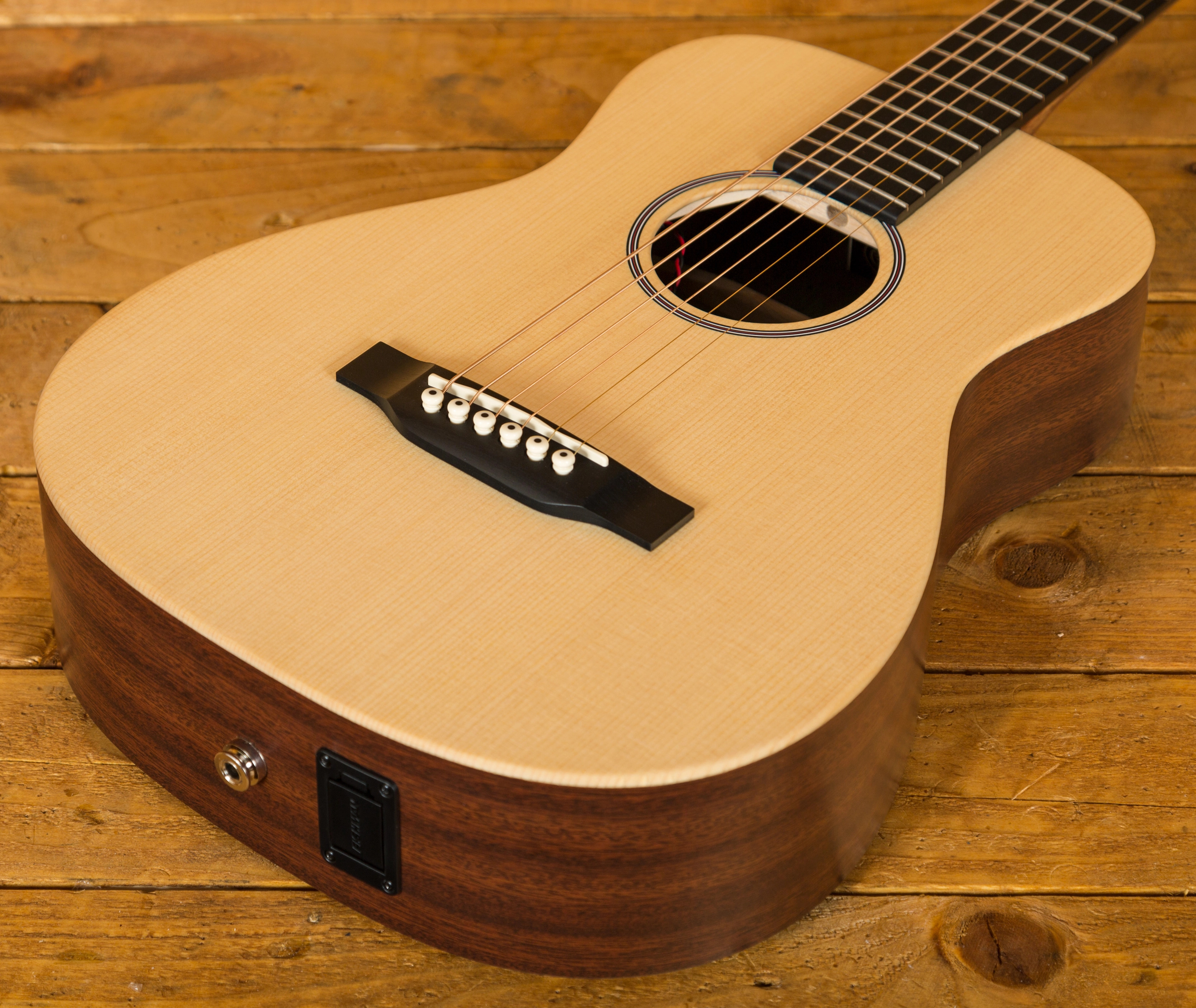 CF Martin LX1E Acoustic Guitar - Peach Guitars
