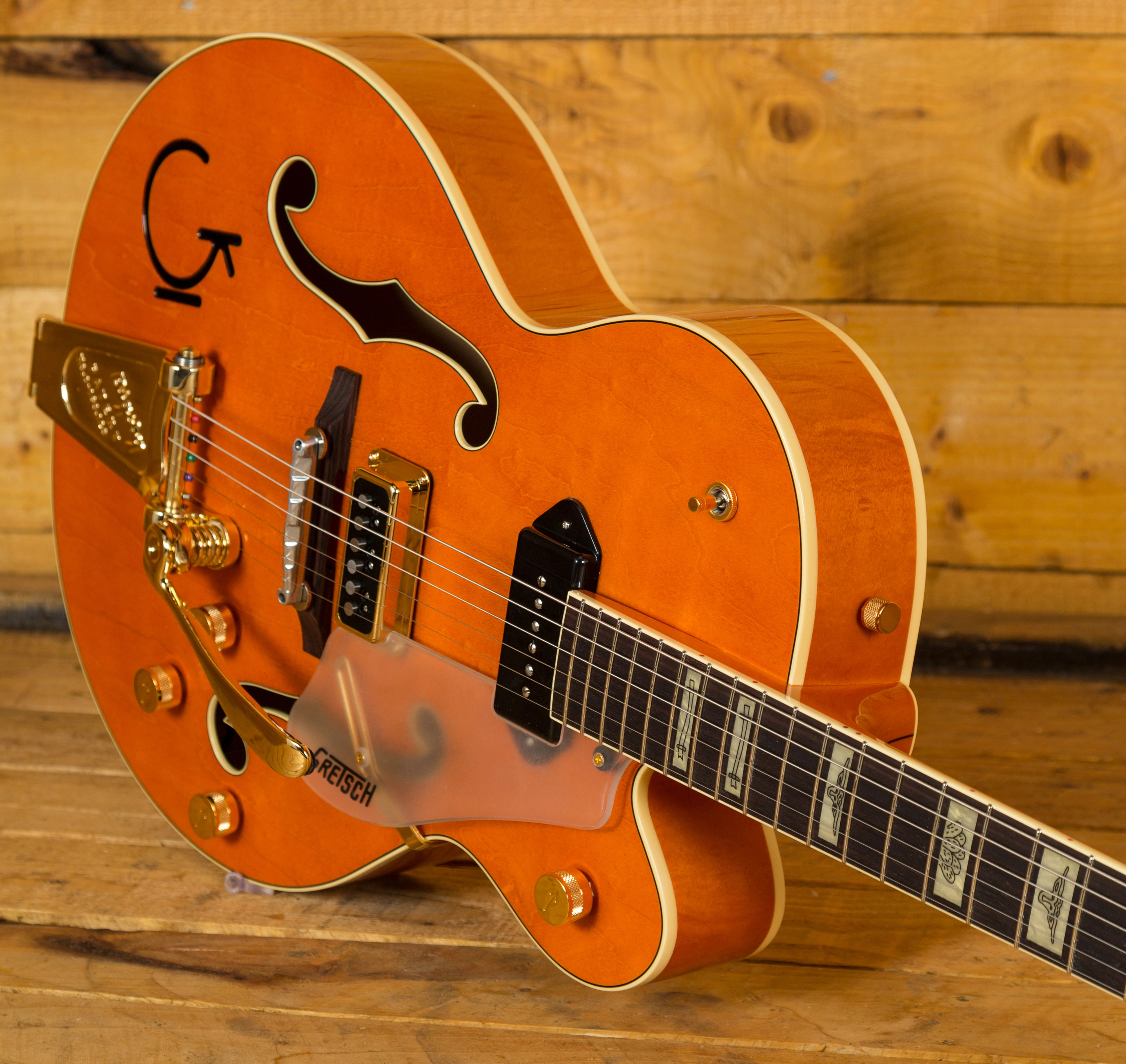Gretsch G6120 Eddie Cochran Hollow Body Peach Guitars