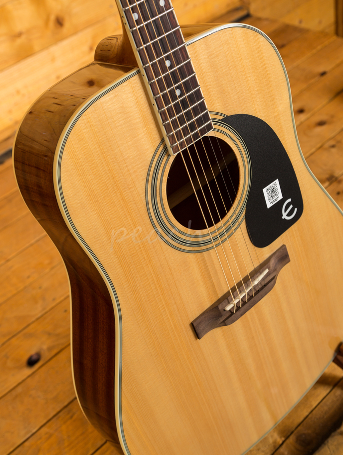  Epiphone PRO 1  Plus Natural Acoustic Peach Guitars