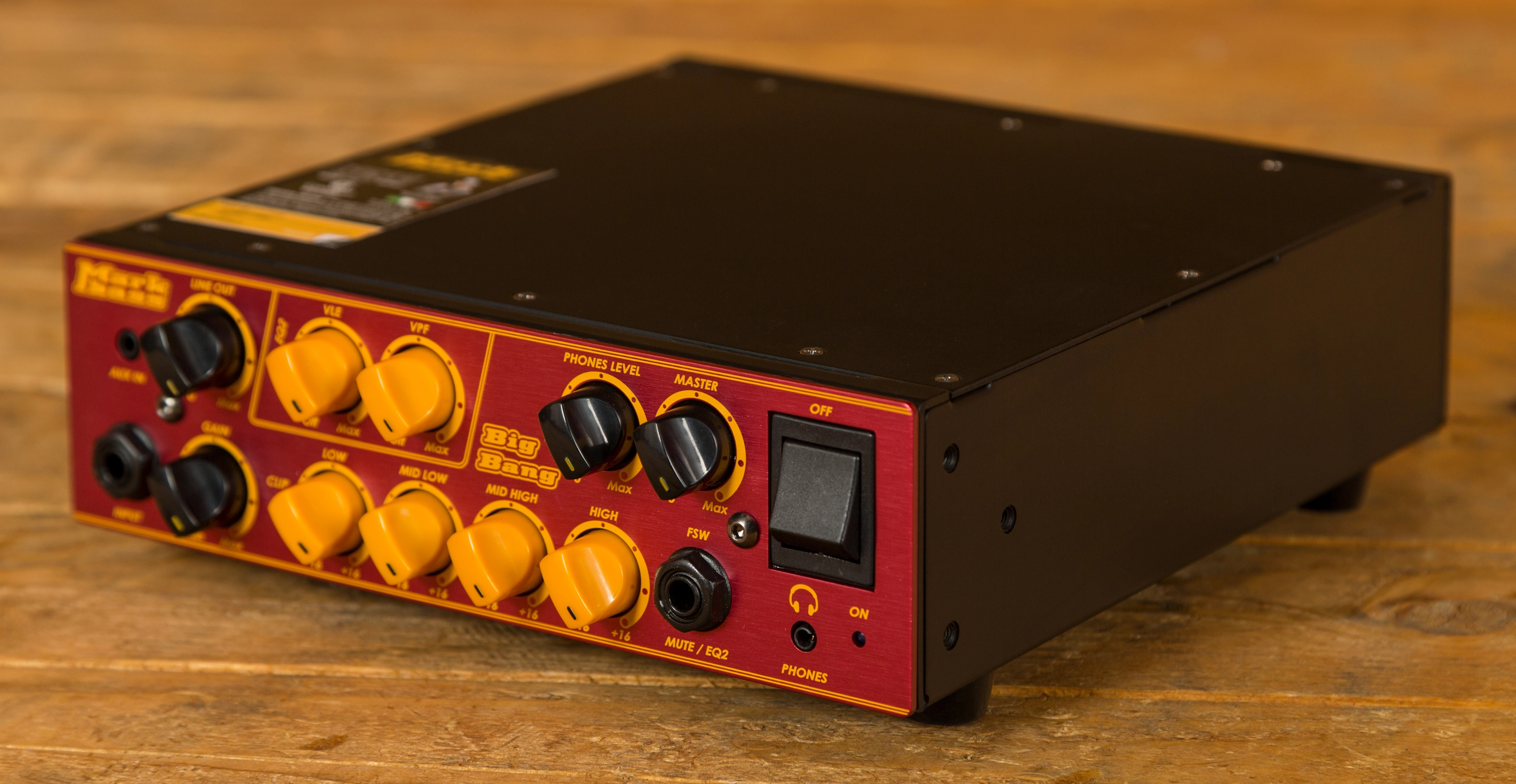 Markbass Big Bang Ultra Light Bass Head Peach Guitars