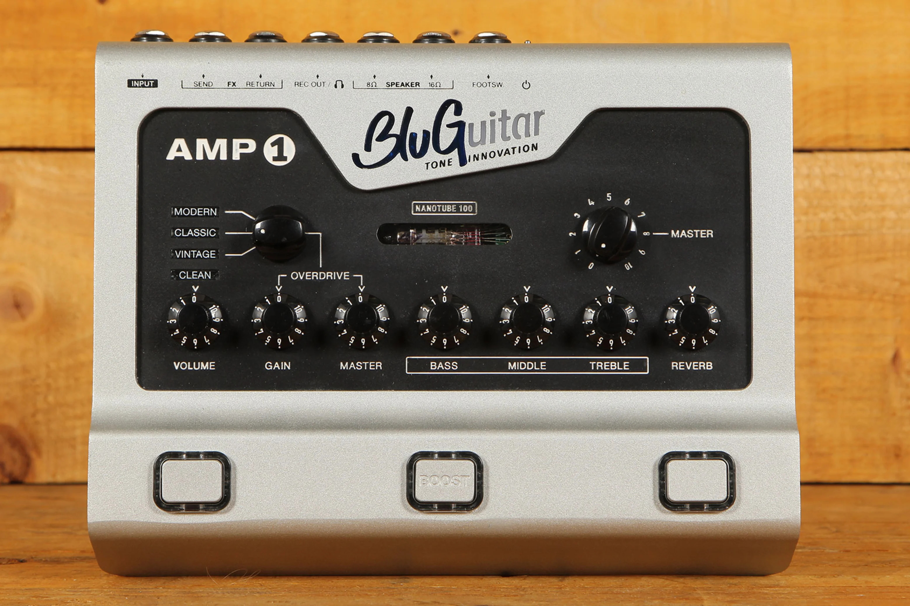 Bluguitar Amp1 Head/Pedal Amplifier. Peach Guitars