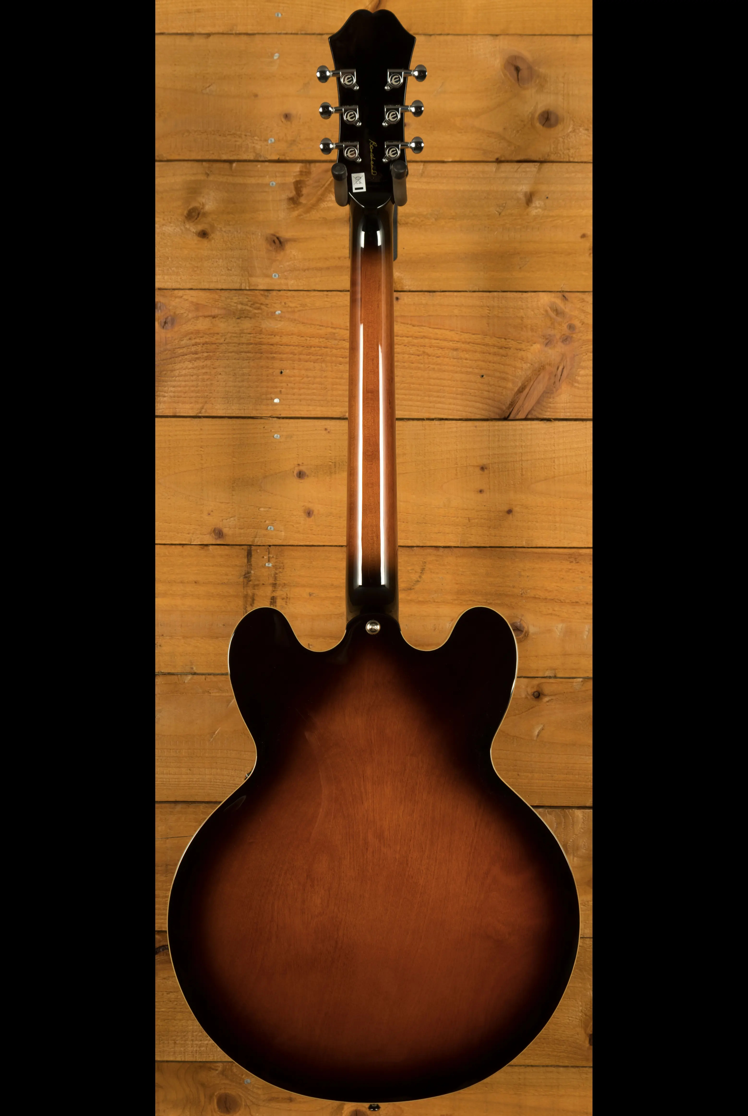 Epiphone Bonehead Riviera - Dark Tobacco Burst