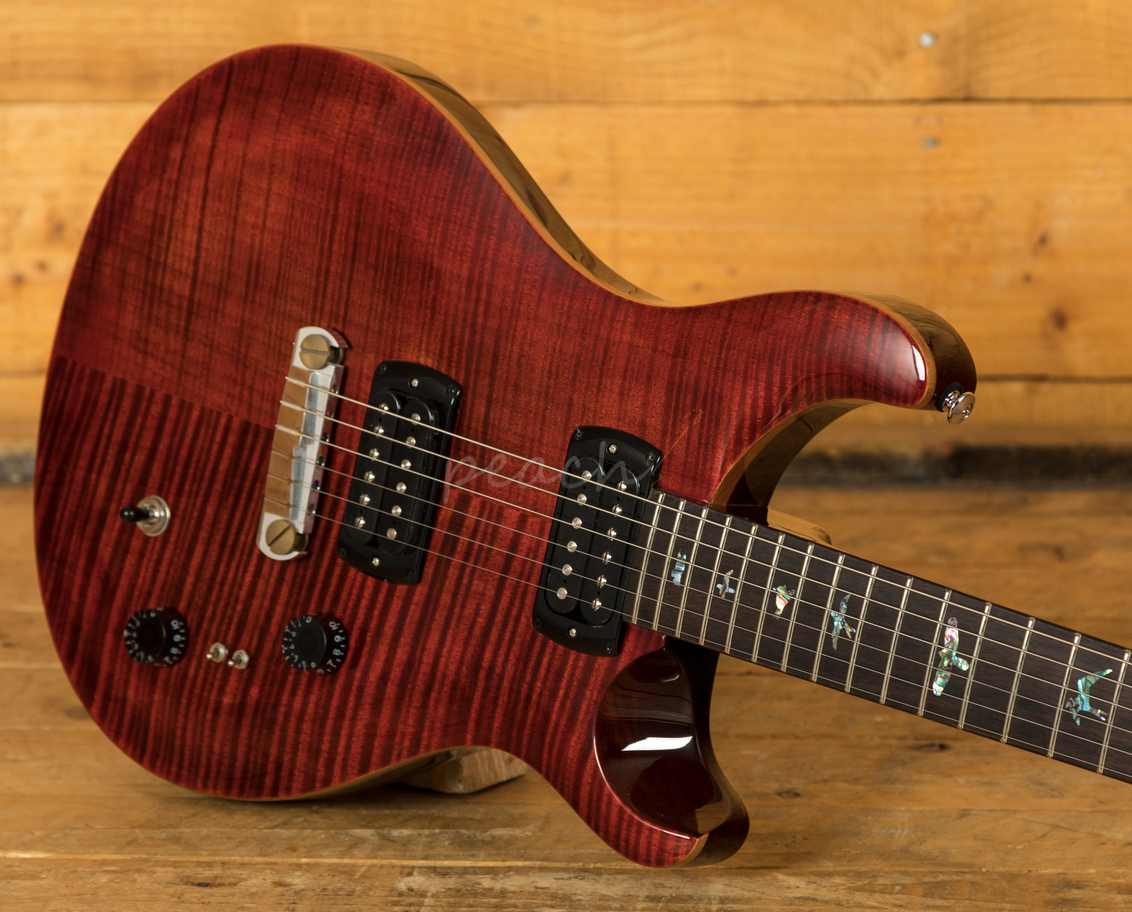 PRS SE Paul's Guitar Fire Red - Peach Guitars