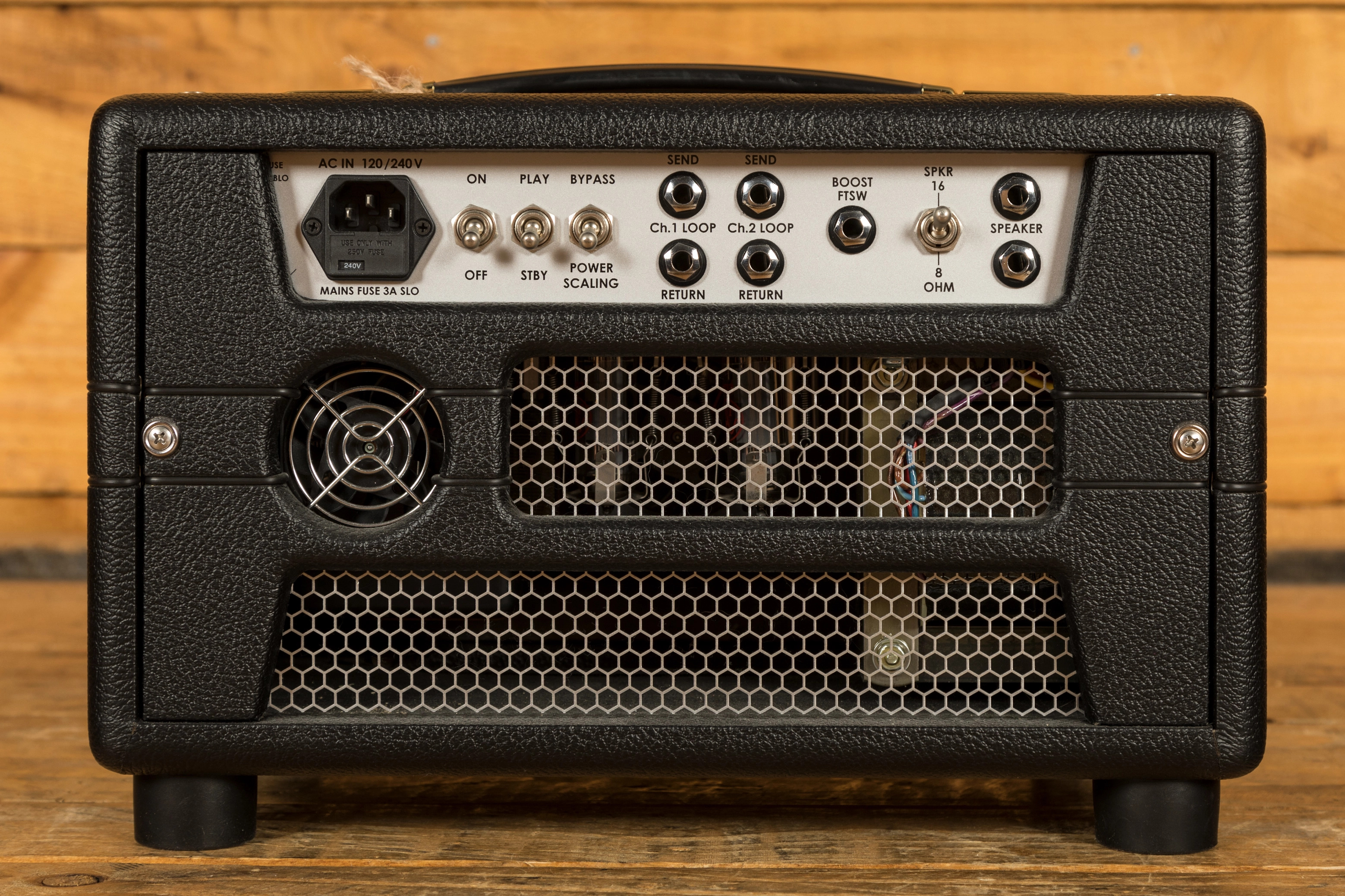 Jackson Ampworks Britain 30 Head Black Peach Guitars