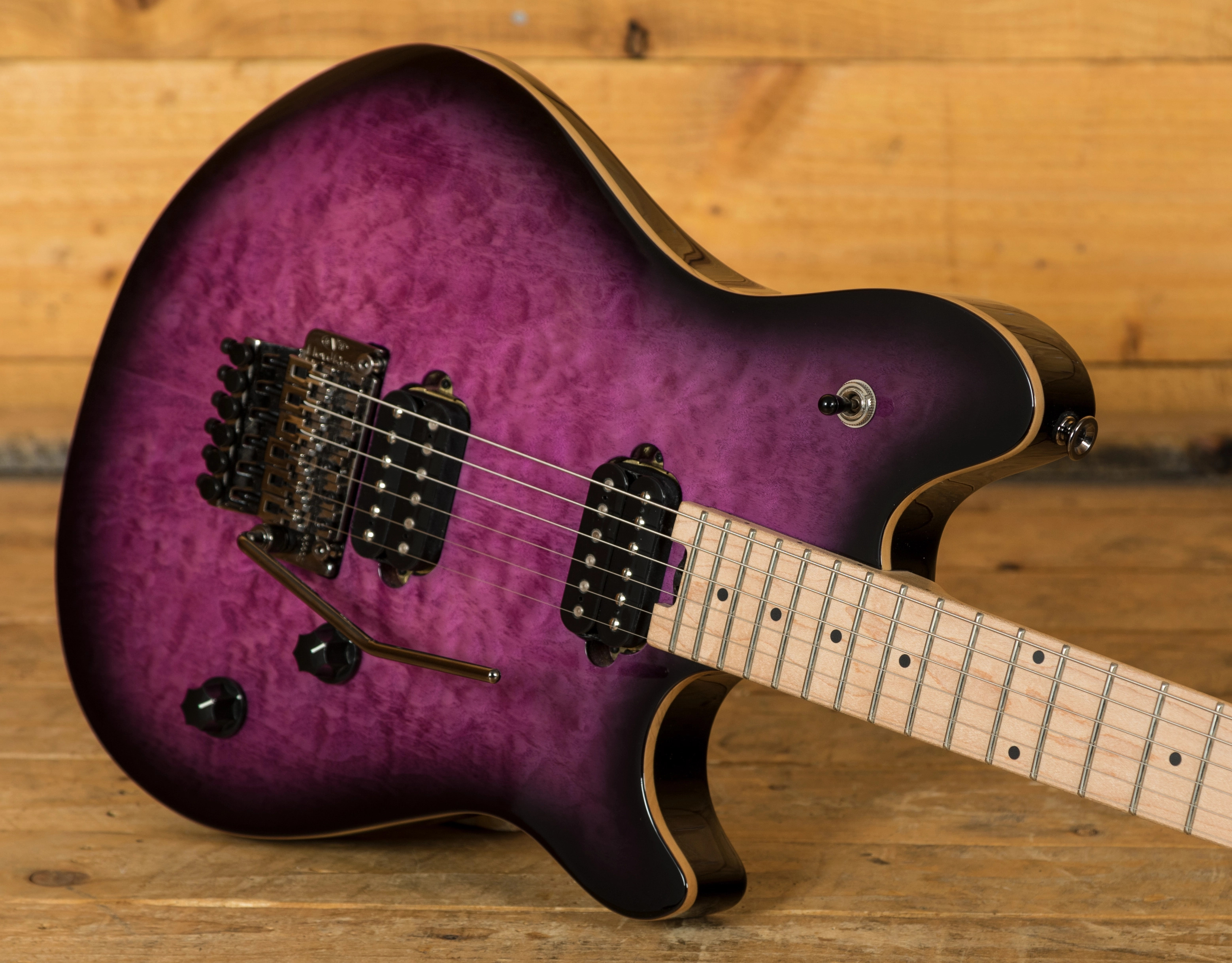 EVH Wolfgang Standard Purple Used Peach Guitars