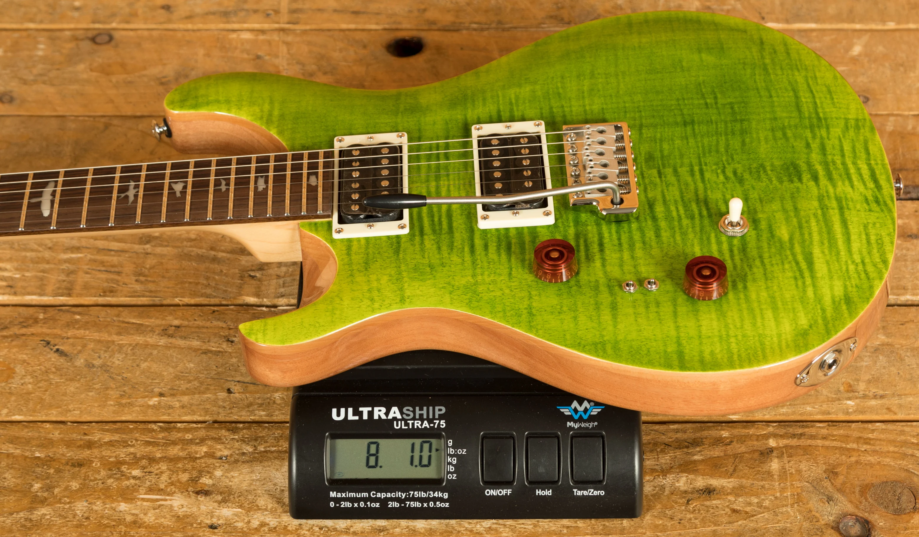 PRS SE Custom | SE Custom 24-08 - Eriza Verde - Left-Handed