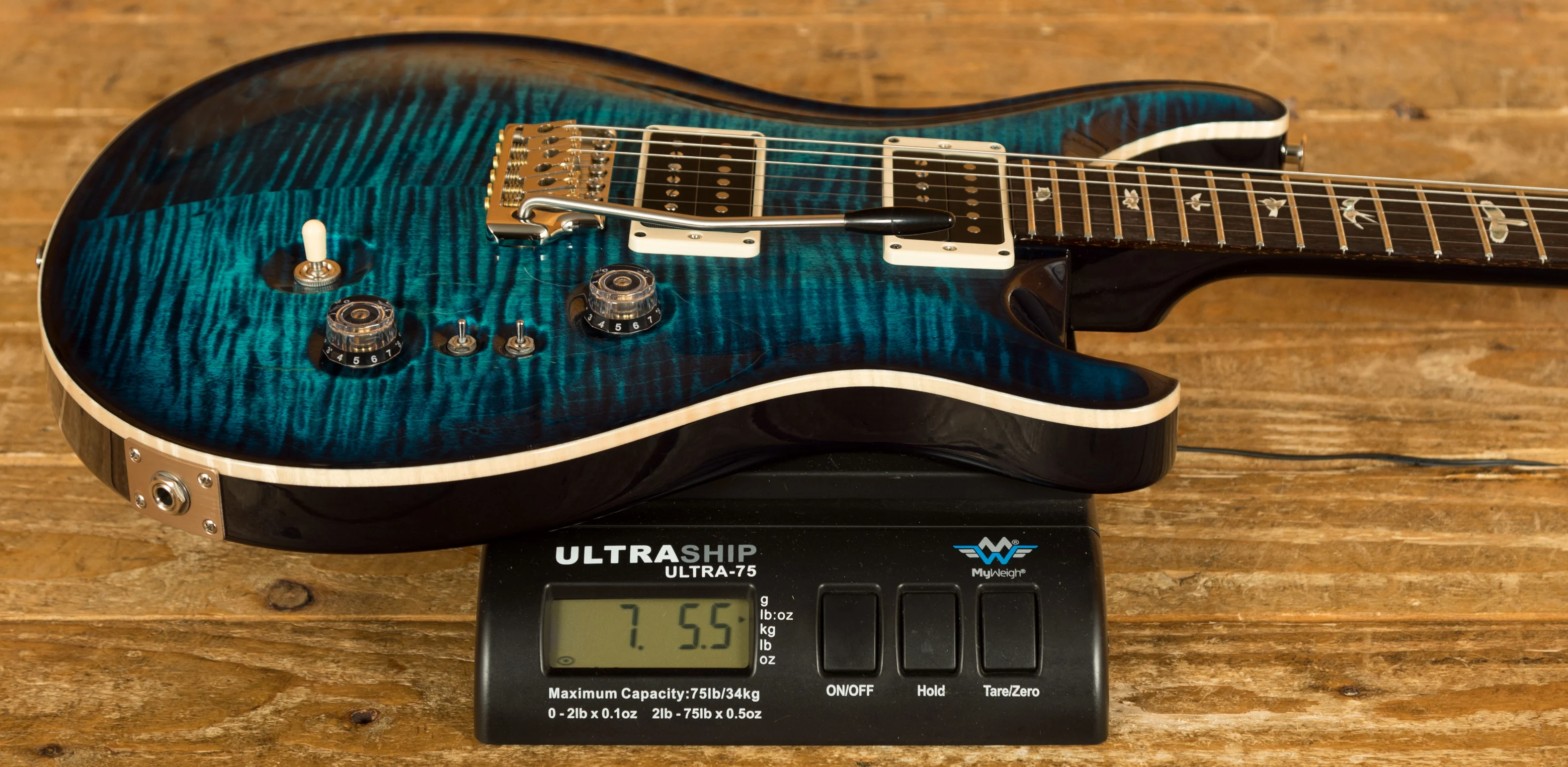 PRS Custom 24-08 - Cobalt Blue Pattern Thin