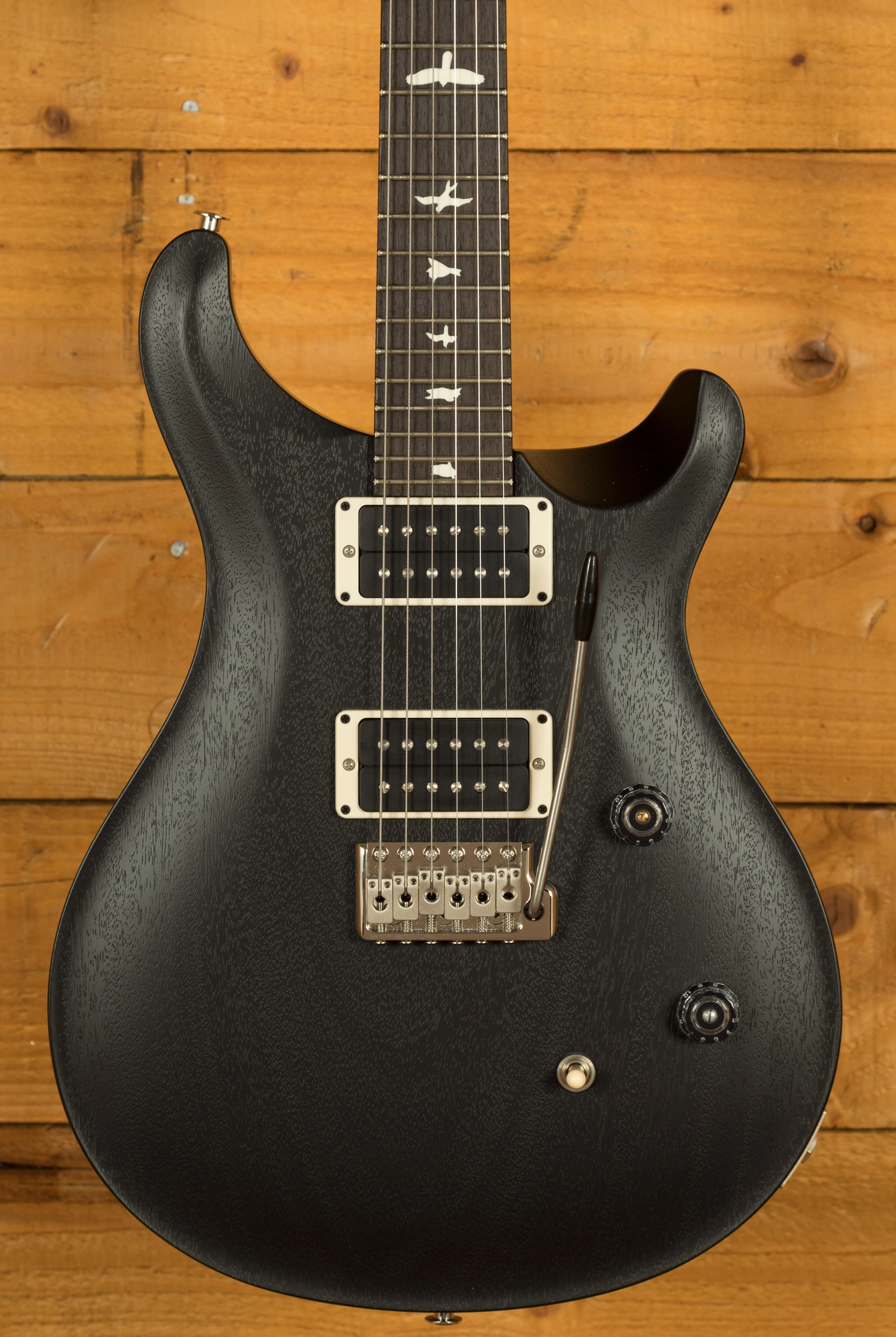 PRS Ltd Edition Stealth CE24 Charcoal Satin - Blackout