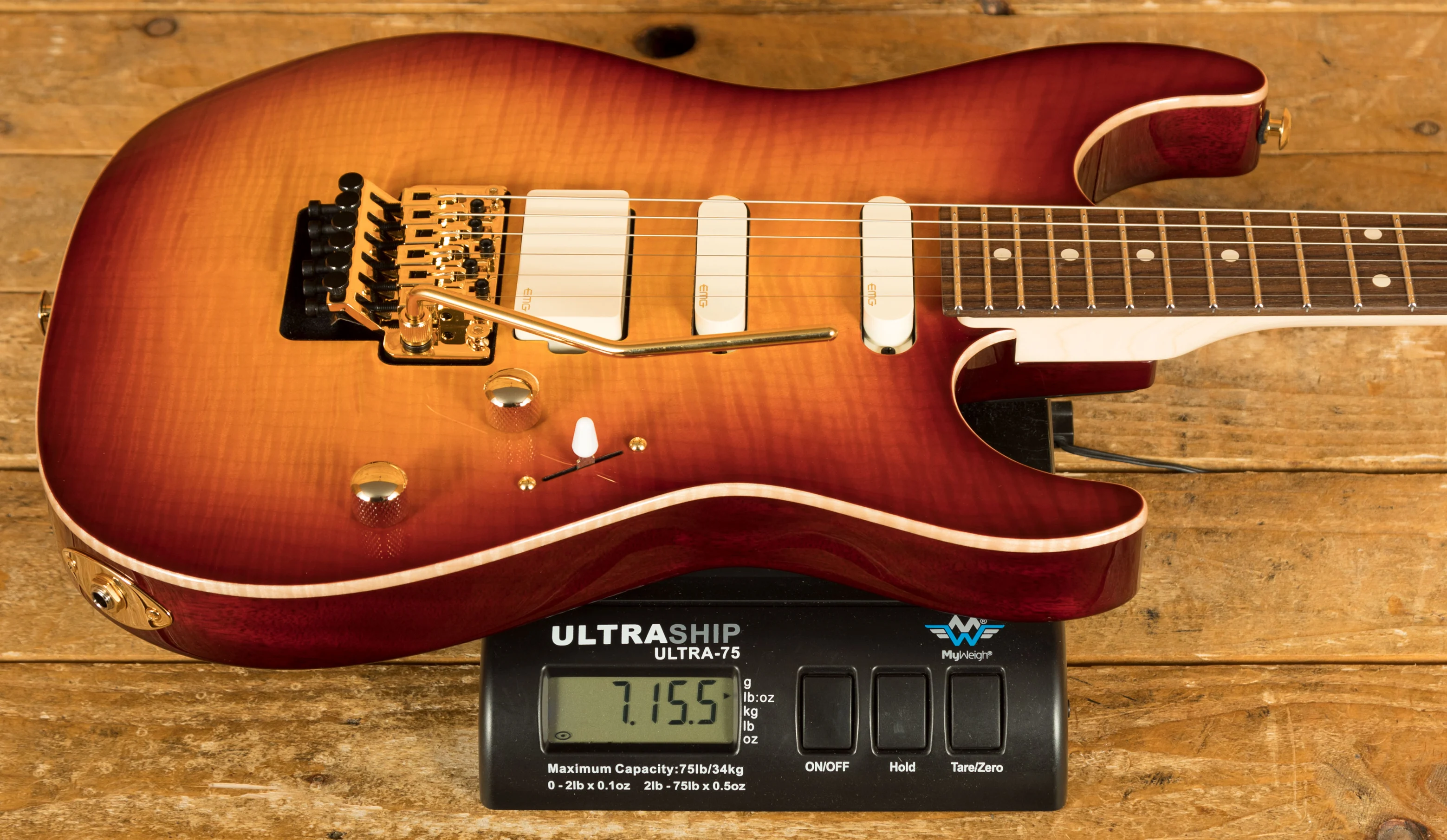 Suhr Limited Edition Standard Legacy Aged Cherry Burst HSS Floyd