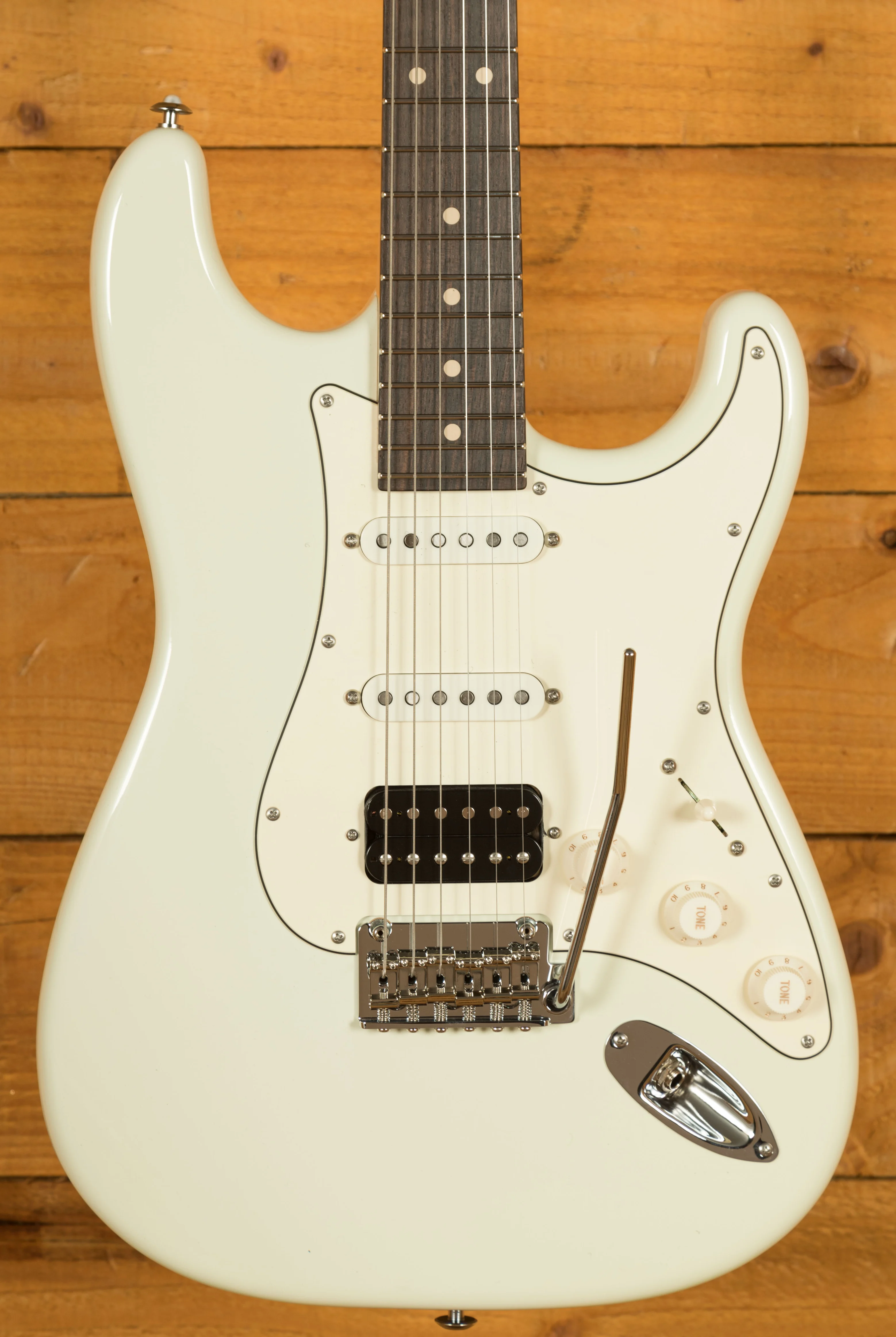 （希少）Suhr Classic Antique Olympic White Suhr Classic S Antique HSS - Olympic White