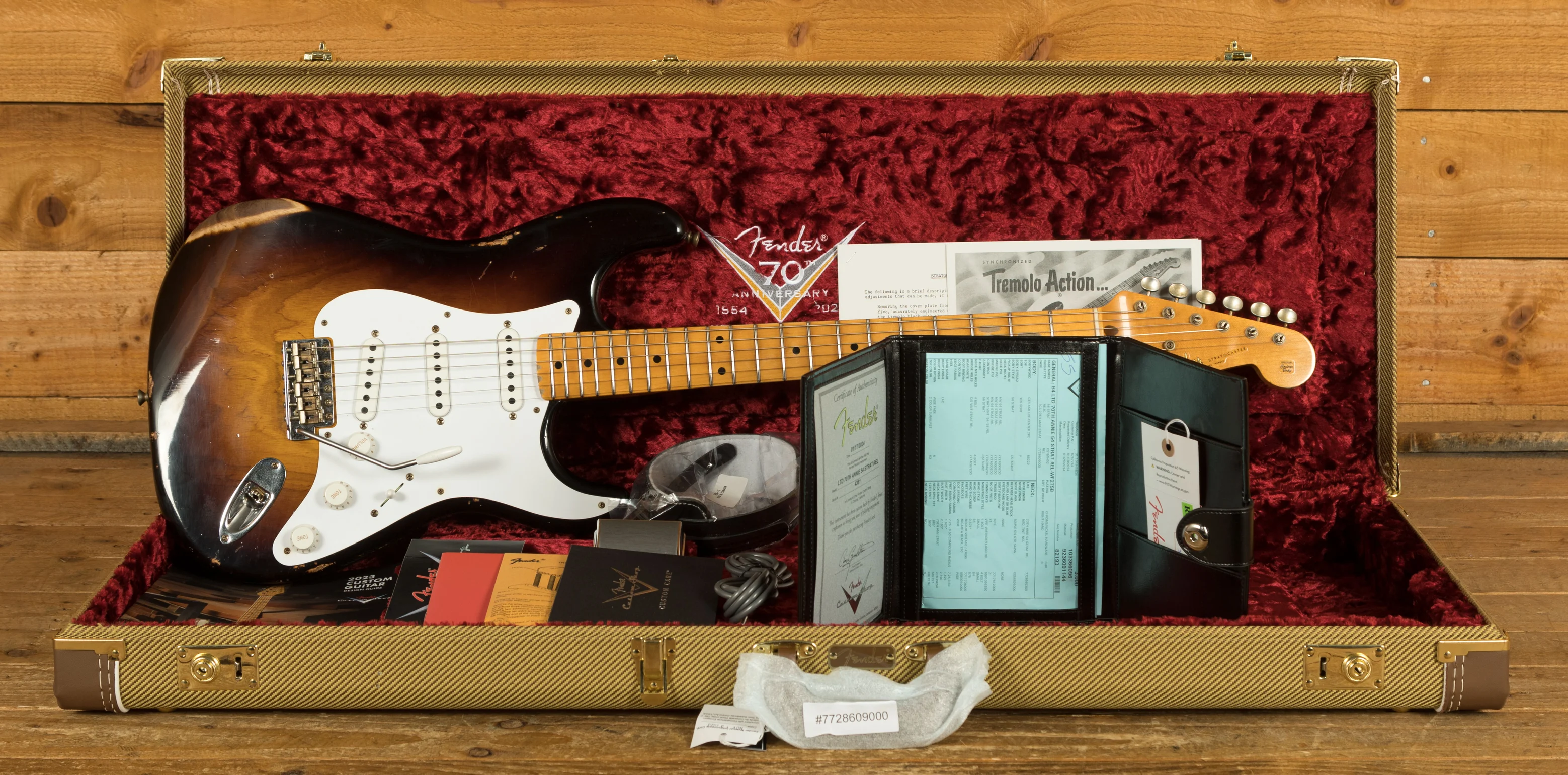 Fender Custom Shop Limited 70th Anniversary 54 Strat - Relic Wide 