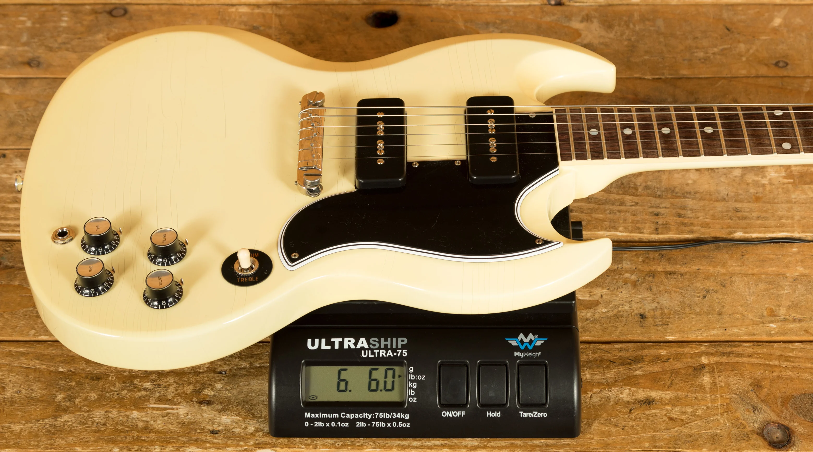 Gibson Custom Murphy Lab 1963 SG Special | Classic White - Ultra