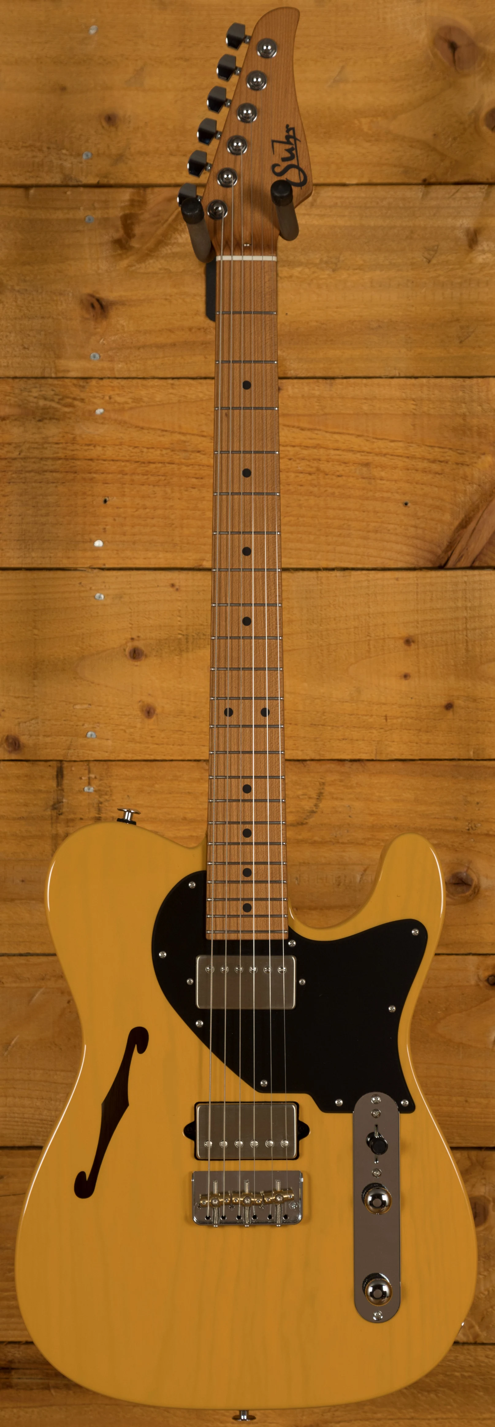 Suhr Alt T Dealer Select - Trans Butterscotch w/Roasted Maple