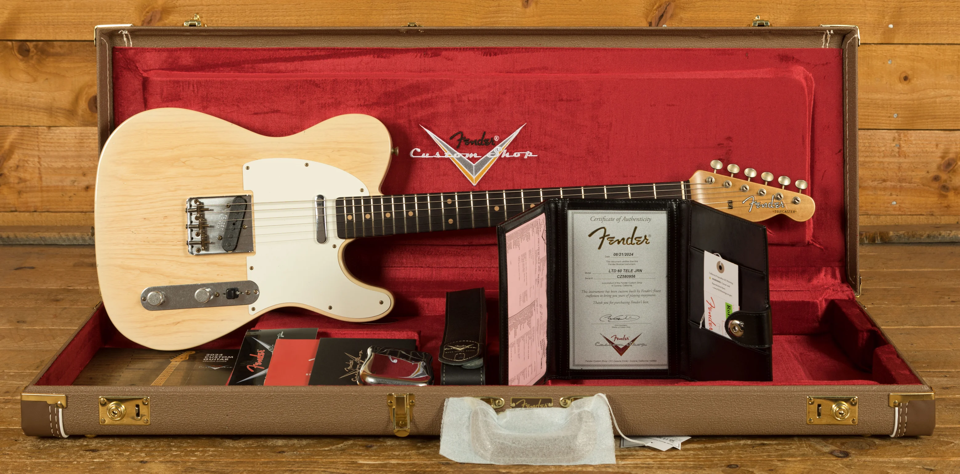 Fender Custom Shop Limited 60 Tele - Journeyman Relic Natural Blonde