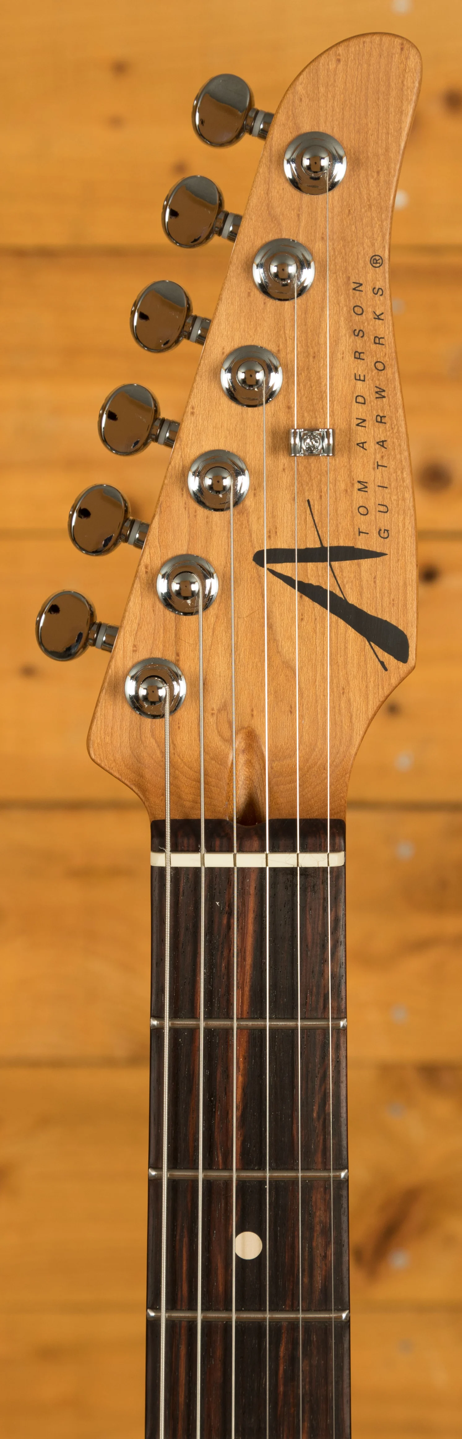 Tom Anderson Drop Top Classic | Transparent Red with Binding & Case