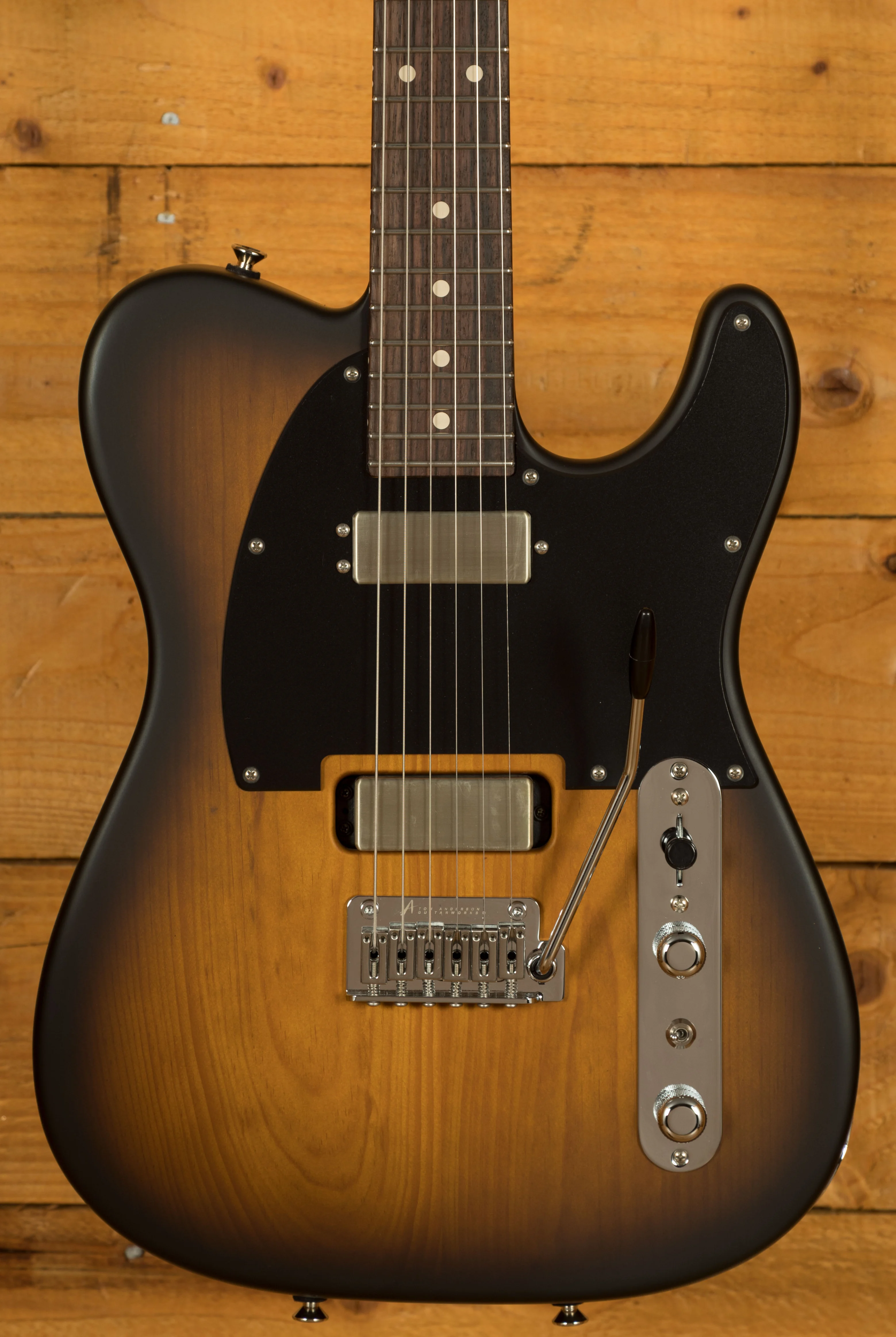 Tom Anderson T Classic Shorty Contoured - Satin Tobacco Burst
